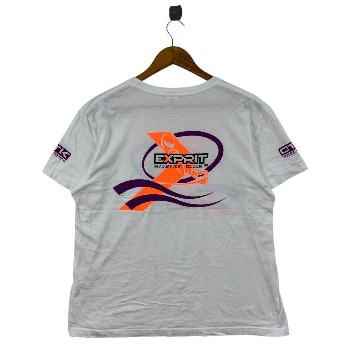 Other EXPRIT RACING KART Otk Racing Logo Print White Short Shirt Size US M / EU 48-50 / 2 - 2 Thumbnail