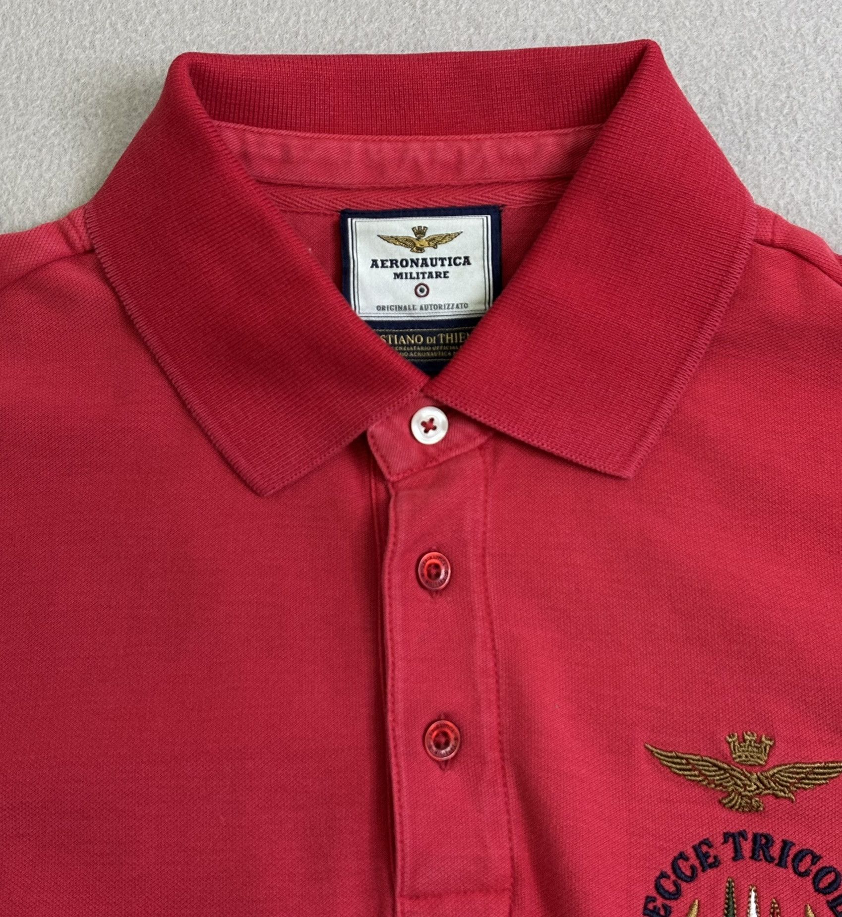 Aeronautica Militare Aeronautica Militare Long Sleeve Polo Size M Size US M / EU 48-50 / 2 - 9 Thumbnail