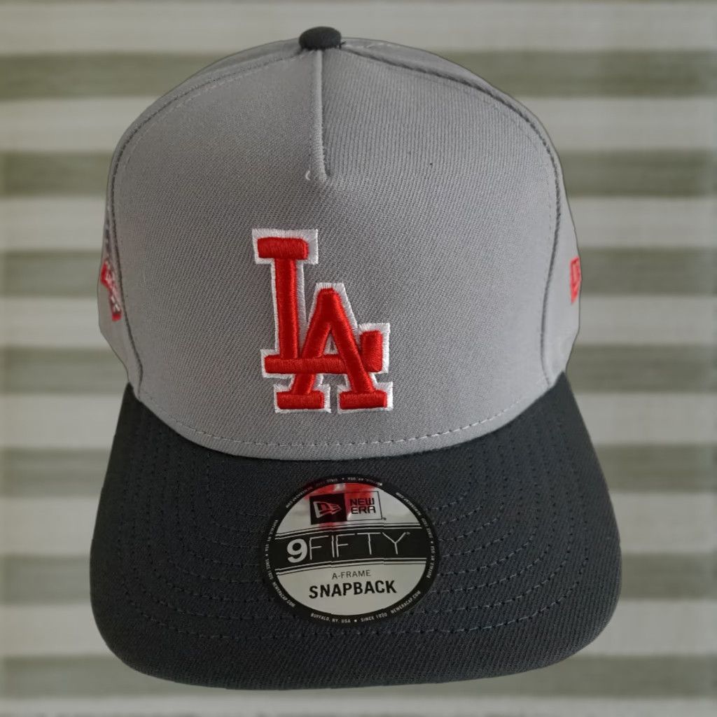 New Era New Era 50 Years LA Dodgers Baseball Hat NWT Adjustable 9FIFTY Cooperstown Multicolor Cap Adults Unisex Baseball 50th Anniversary Nets? Size ONE SIZE - 1 Thumbnail