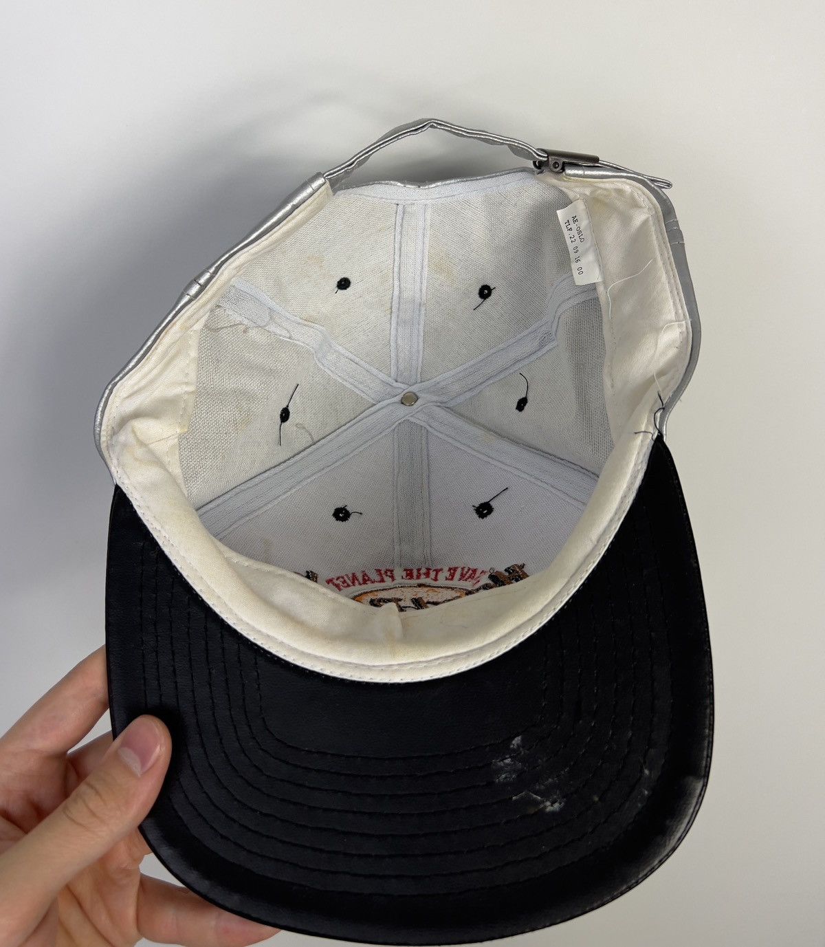 Hard Rock Cafe Leather Cap Hard Rock Cafe New York Vintage 90’s Size ONE SIZE - 5 Thumbnail