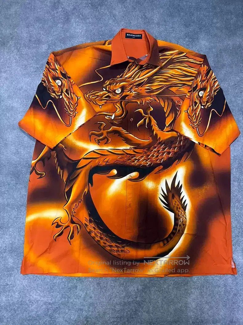 Balenciaga Balenciaga Shirt Yellow Dragon. Size US XS / EU 42 / 0 - 1 Thumbnail