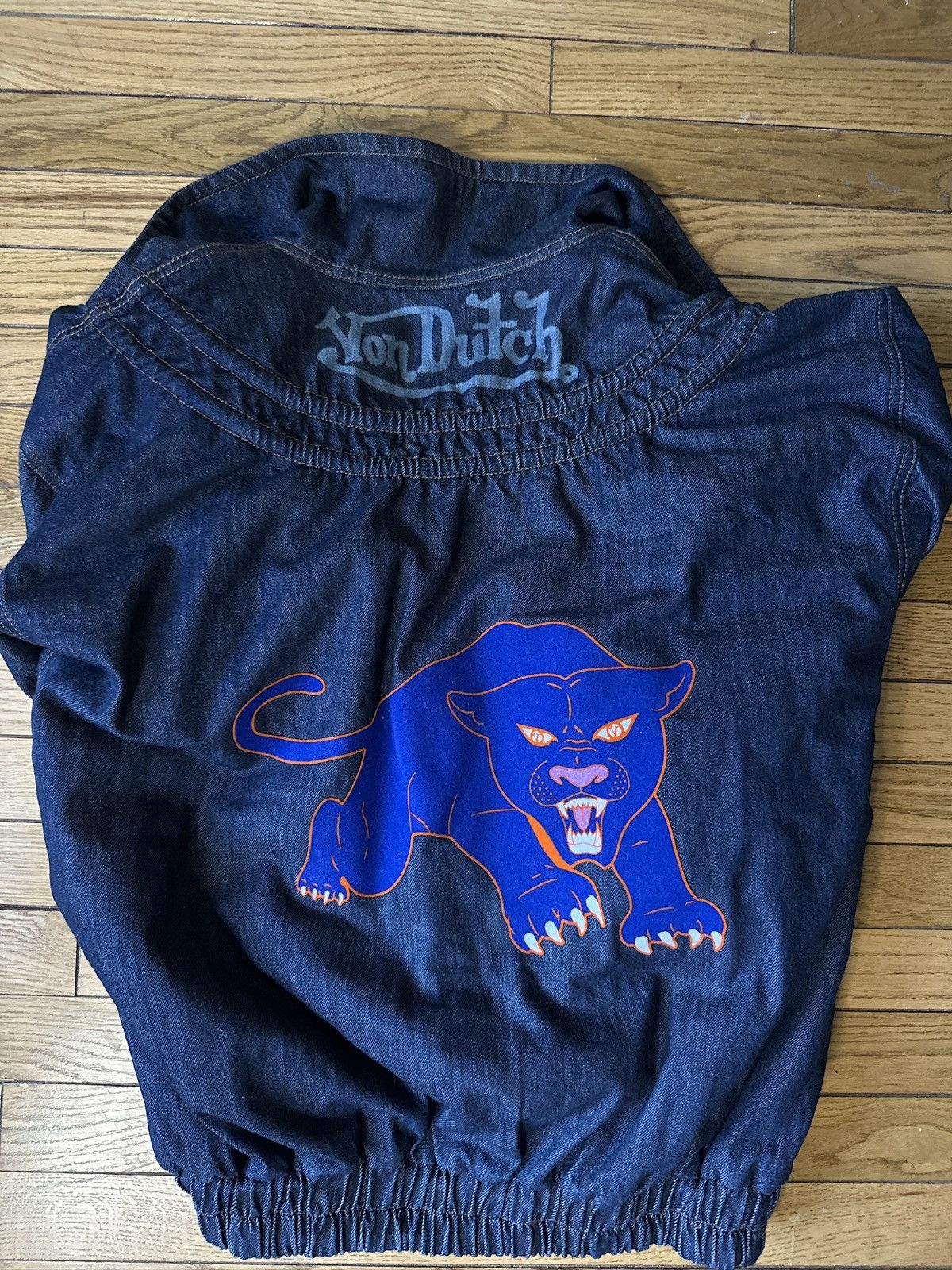Von Dutch Iconic Von Dutch Denim Bomber Size US L / EU 52-54 / 3 - 7 Thumbnail