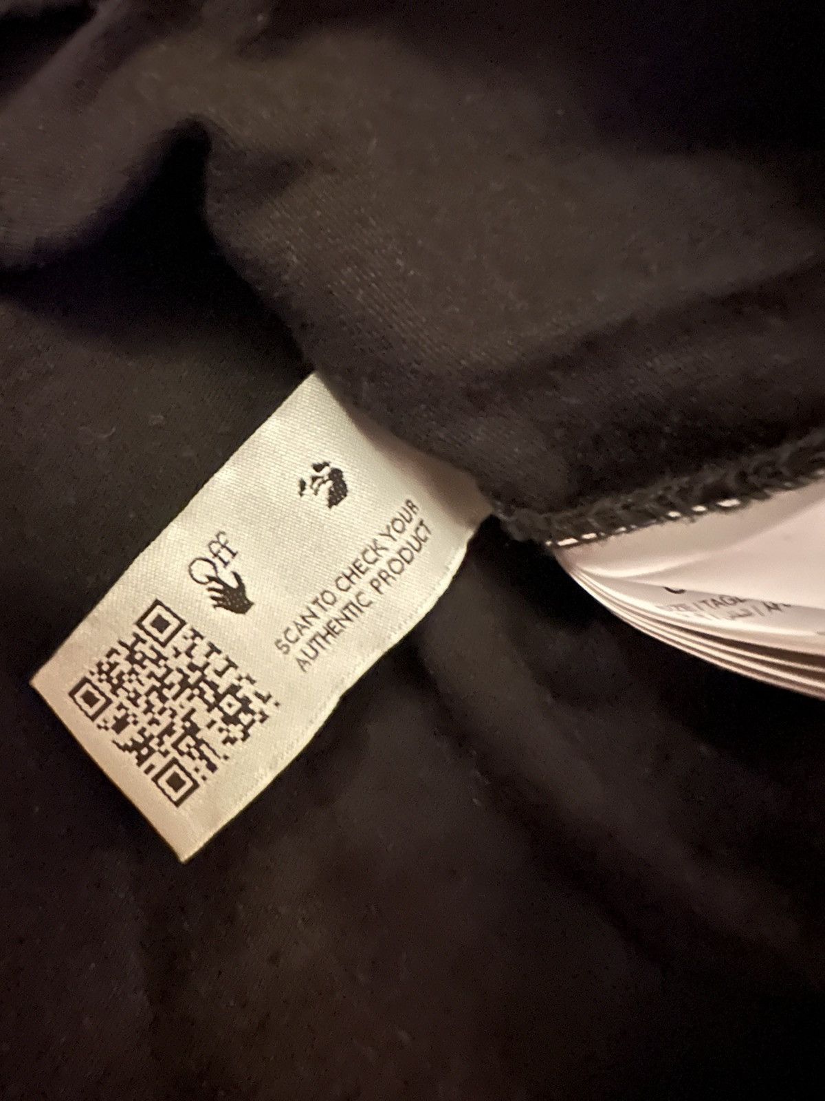 Off-White “Off-White” Pink Logo Long-Sleeved Shirt Size US XL / EU 56 / 4 - 5 Thumbnail