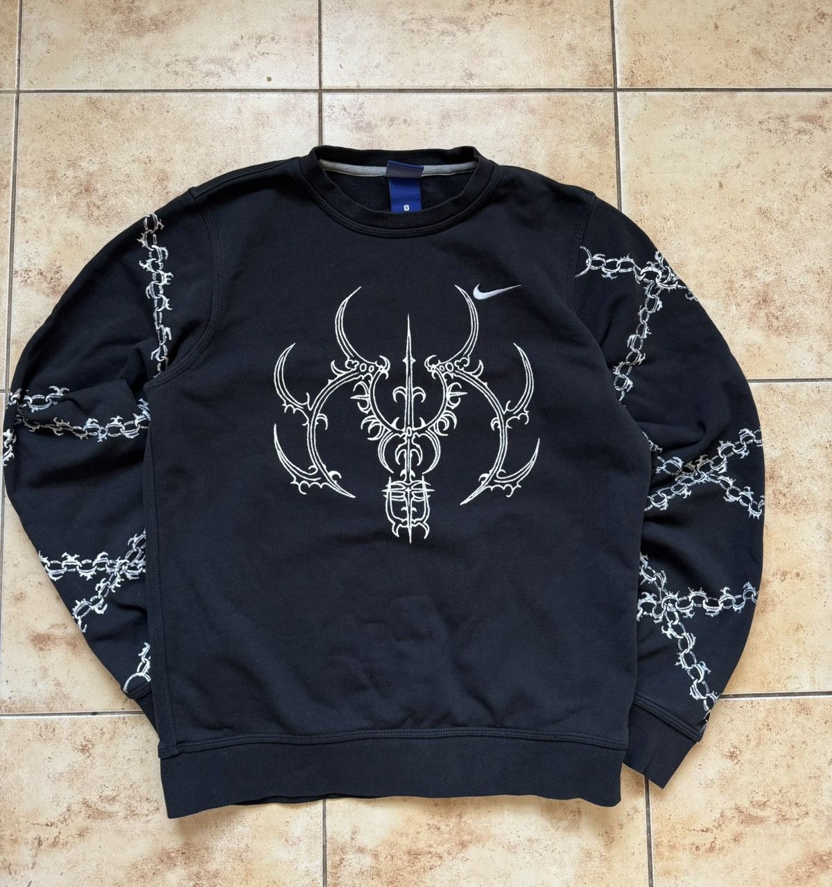 Nike Nike Cyber Sigilism Custom Sweatshirt Size US S / EU 44-46 / 1 - 3 Thumbnail