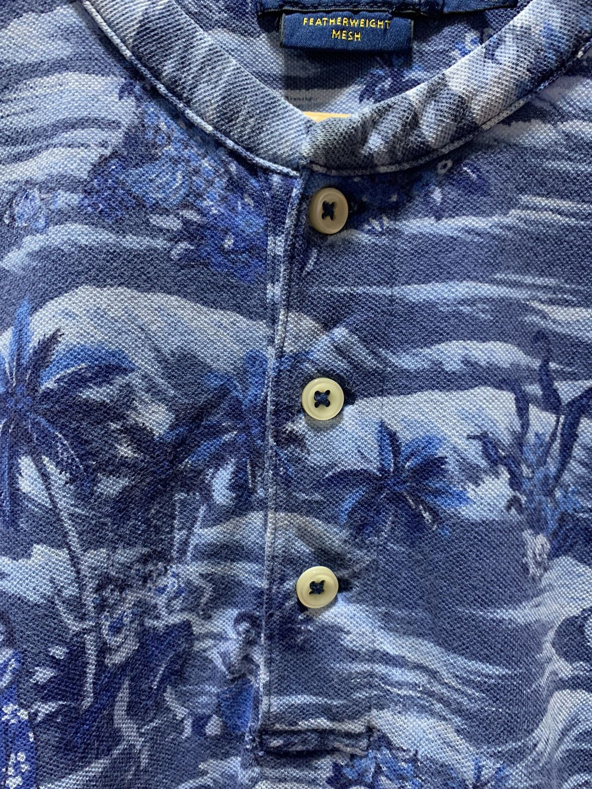 Polo Ralph Lauren Polo Ralph Lauren Hawaiian Short Sleeve Shirt Mens M Blue Size US M / EU 48-50 / 2 - 5 Thumbnail