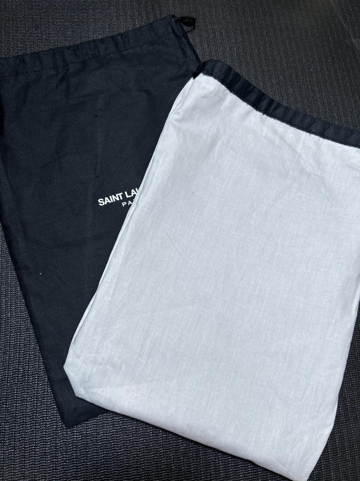 Saint Laurent Paris Authentic Saint Laurent Black Dust Bag- LK Everyday Size ONE SIZE - 8 Thumbnail