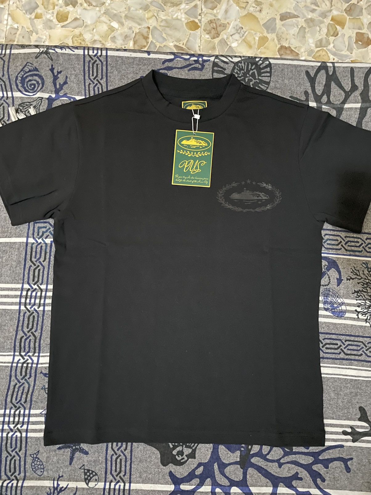 Corteiz Corteiz Royale Heavyweight black tee Size US S / EU 44-46 / 1 - 2 Thumbnail