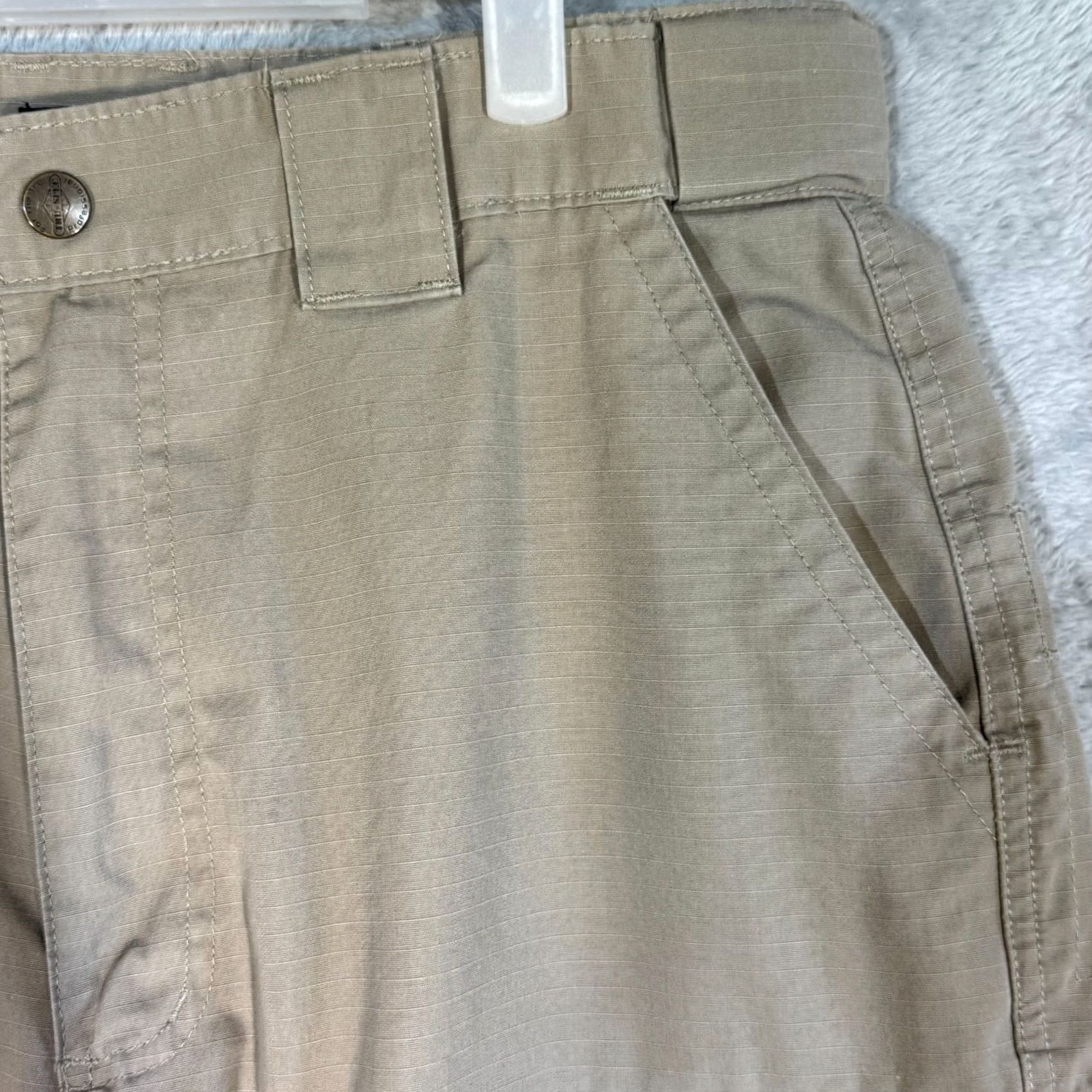 Doublet Tru-Spec Cargo Pants Mens 34x28 Beige Ripstop Double Knee Work Tactical Pants Size US 34 / EU 50 - 4 Thumbnail