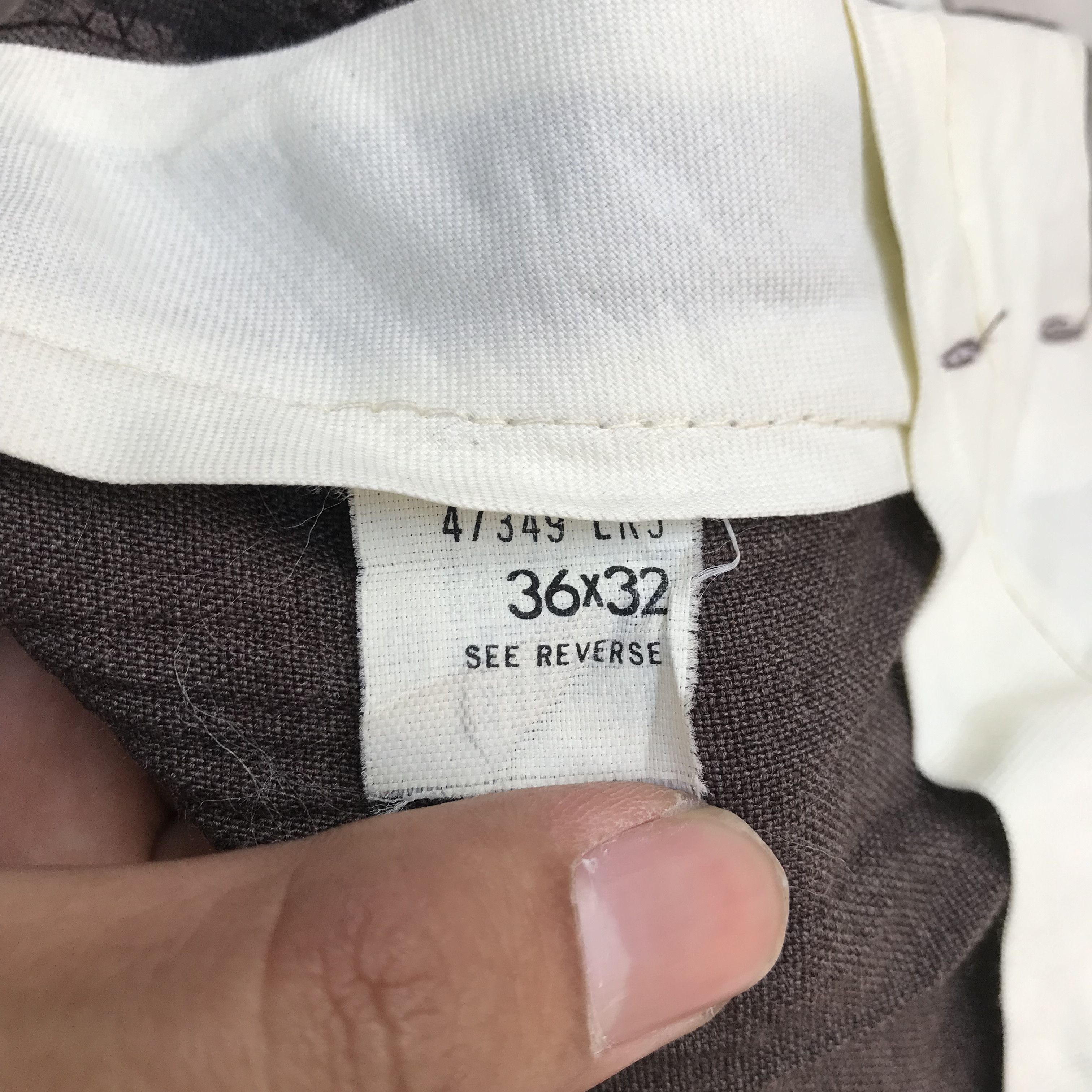 Haggar Vintage HAGGAR US slacks Sta prest Permanent Prest Trouser Size US 36 / EU 52 - 12 Thumbnail