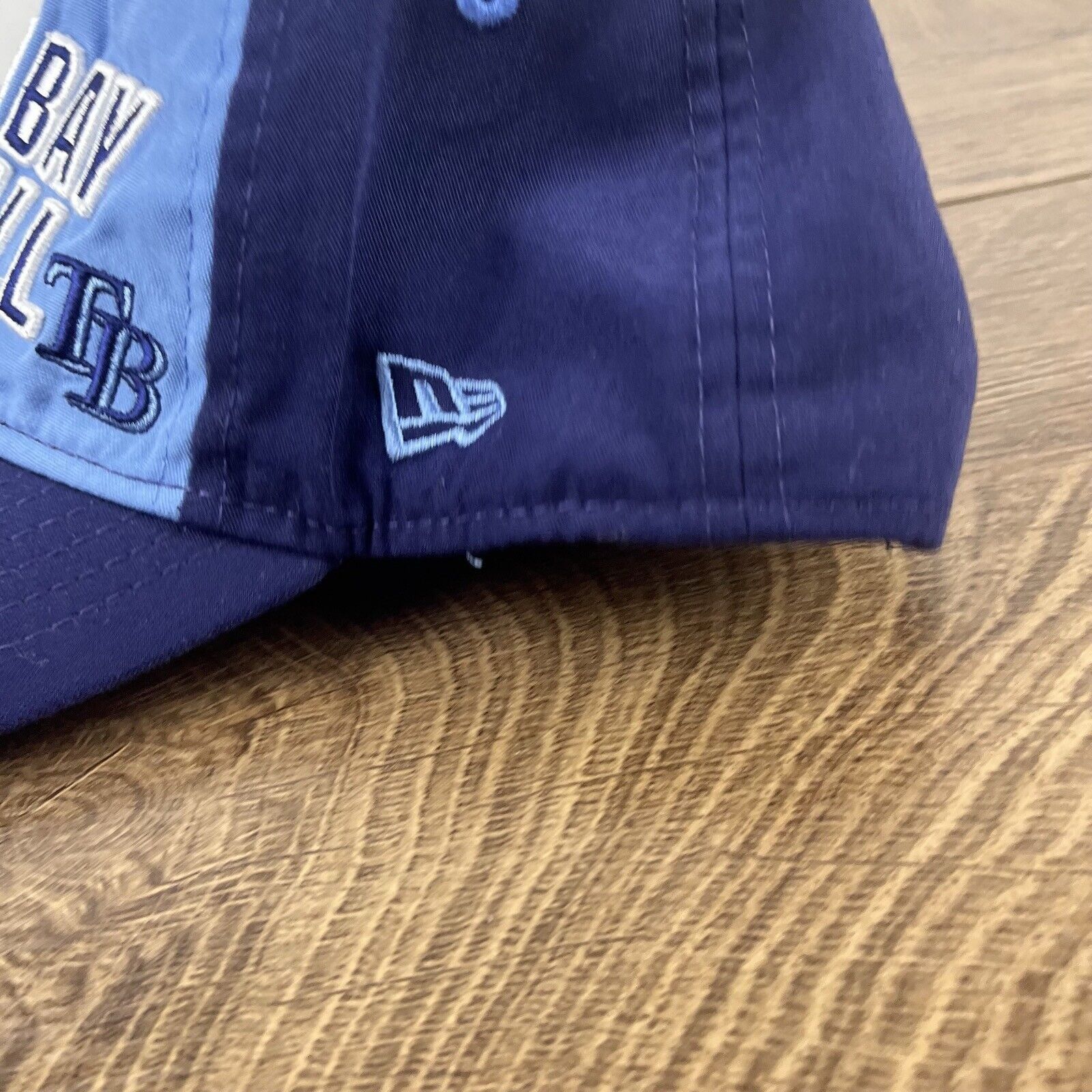 New Era Tampa Bay Rays Hat New Era Snapback Hat Blue Adjustable Hat Size ONE SIZE - 7 Thumbnail