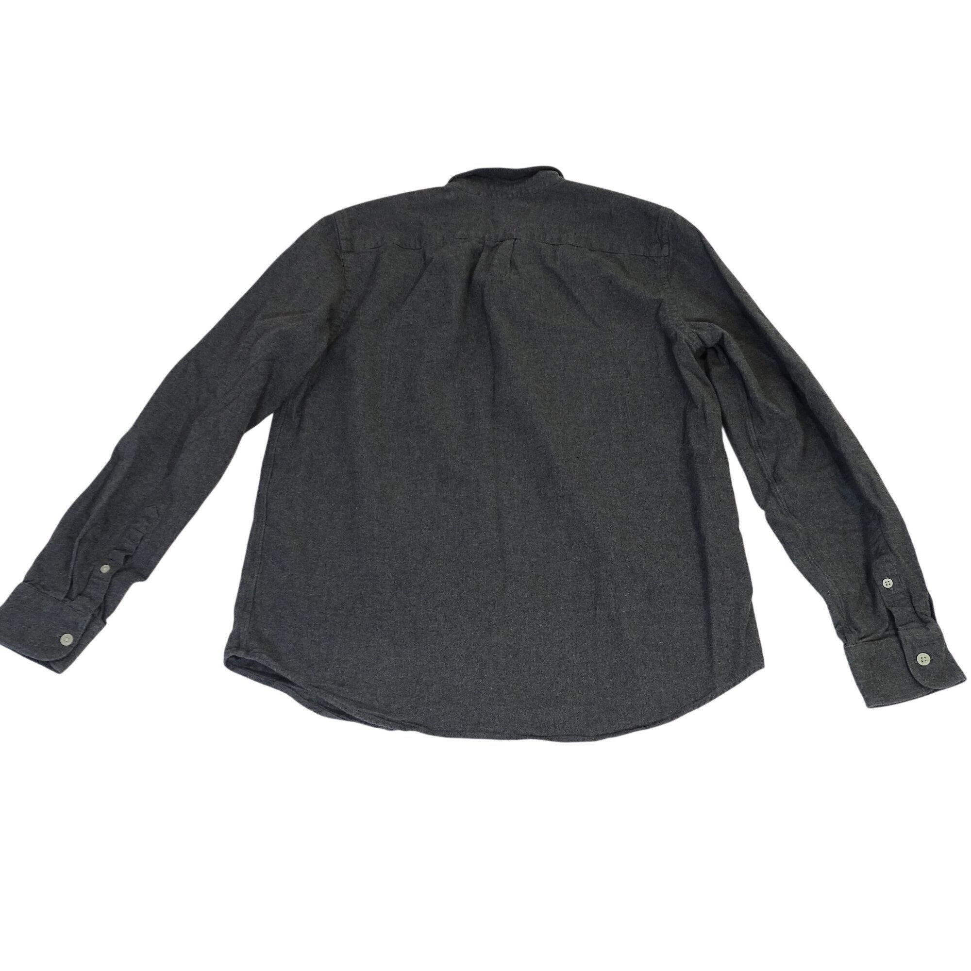 Everlane Everlane Men Button Down Flannel Shirt Size M Dark Gray Cott Size US M / EU 48-50 / 2 - 5 Thumbnail