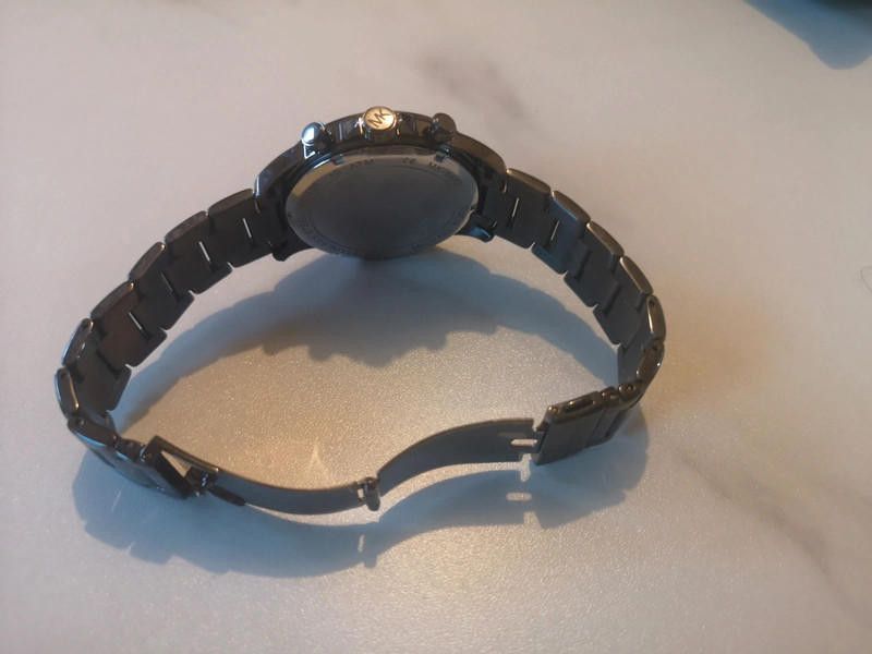 Michael Kors Michael kors navy dial black stainless steel bracelet watch Size ONE SIZE - 6 Thumbnail