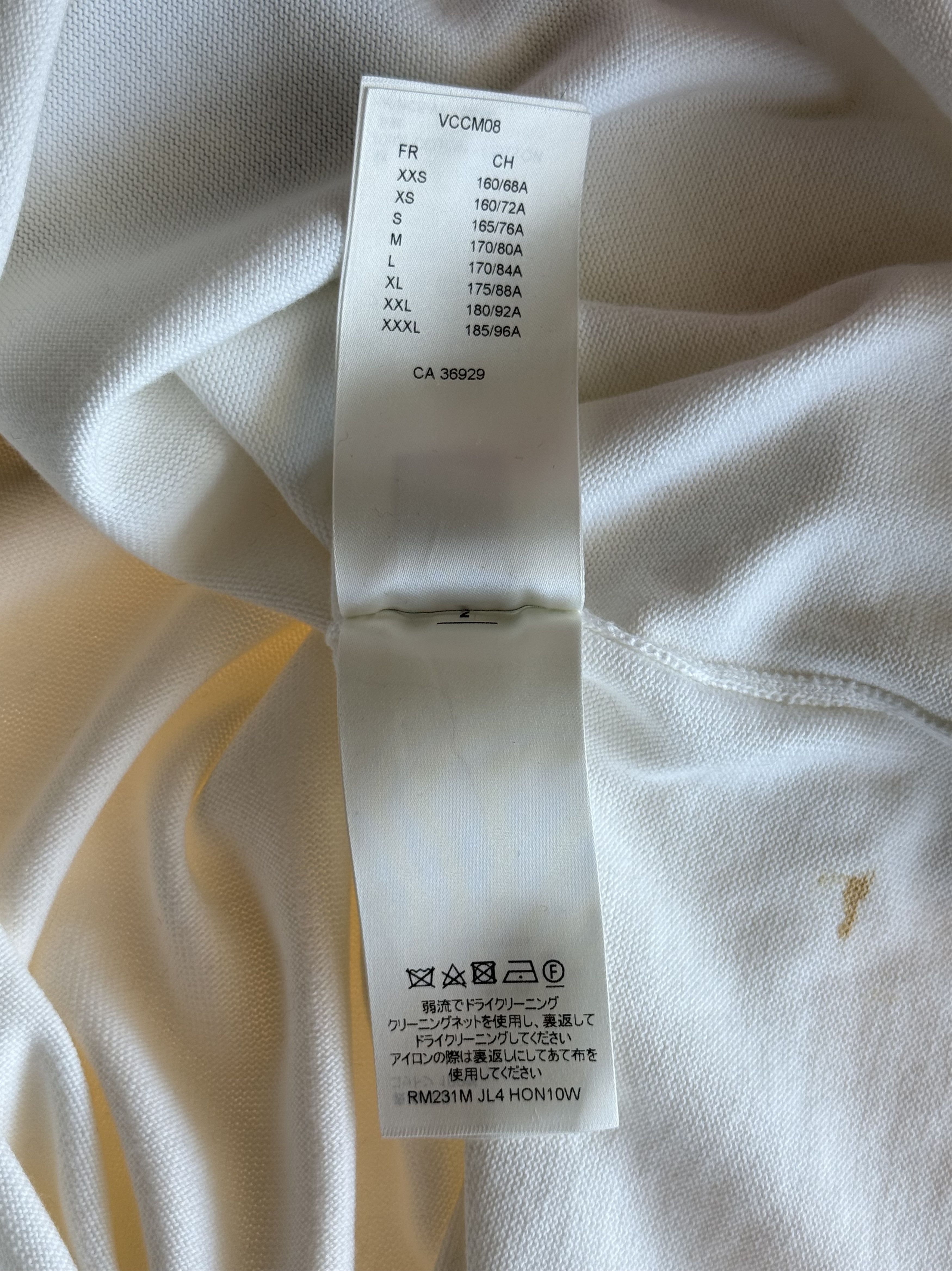 Louis Vuitton Louis Vuitton White Intarsia Rapper Graphic T-Shirt Size US XL / EU 56 / 4 - 6 Thumbnail