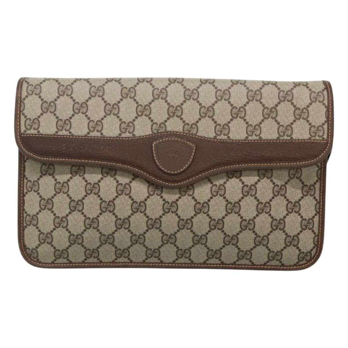 Gucci GUCCI GG Supreme Shoulder Bag Pvc Beige 004 904 004 904 Size ONE SIZE - 2 Thumbnail