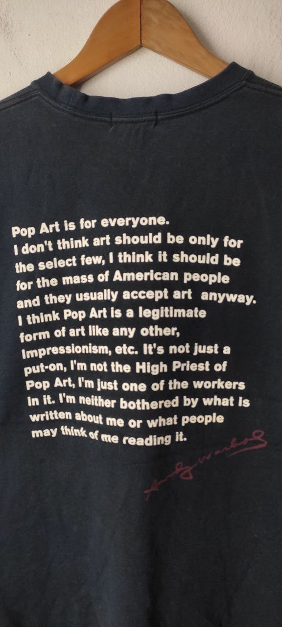 Andy Warhol VINTAGE ANDY WARHOL MARILYN MONROE POP ART UNIQLO TEE Size US M / EU 48-50 / 2 - 7 Thumbnail