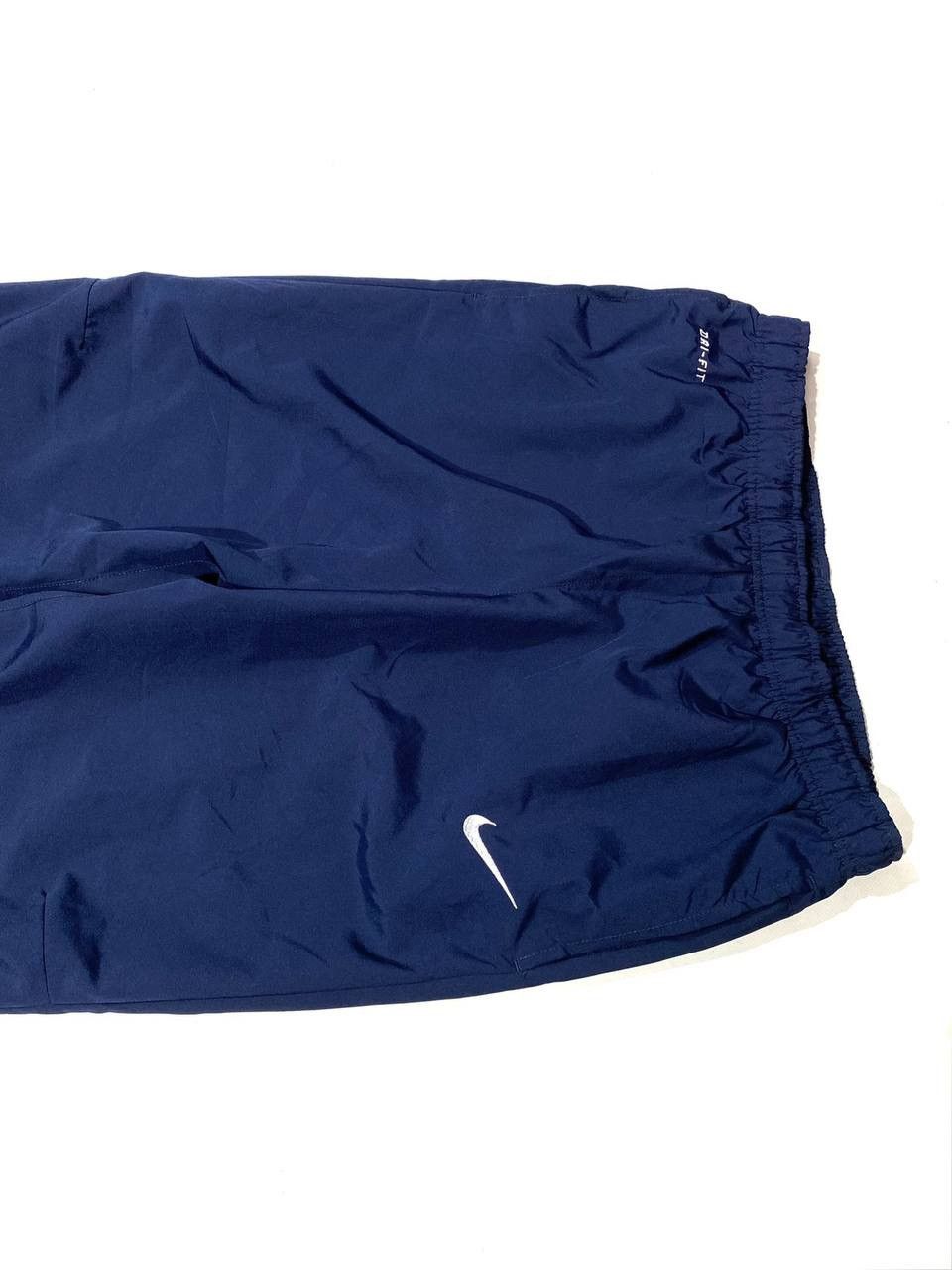 Nike Nike Track Pants Vintage Navy Nylon Y2K Parachute Size US 33 - 7 Thumbnail
