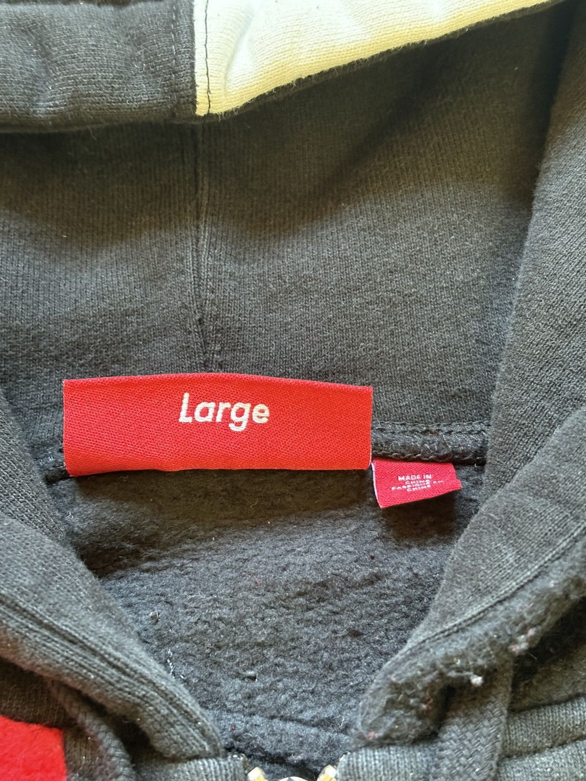 Supreme Supreme Patchwork Black Hoodie SS25 Size US L / EU 52-54 / 3 - 15 Thumbnail