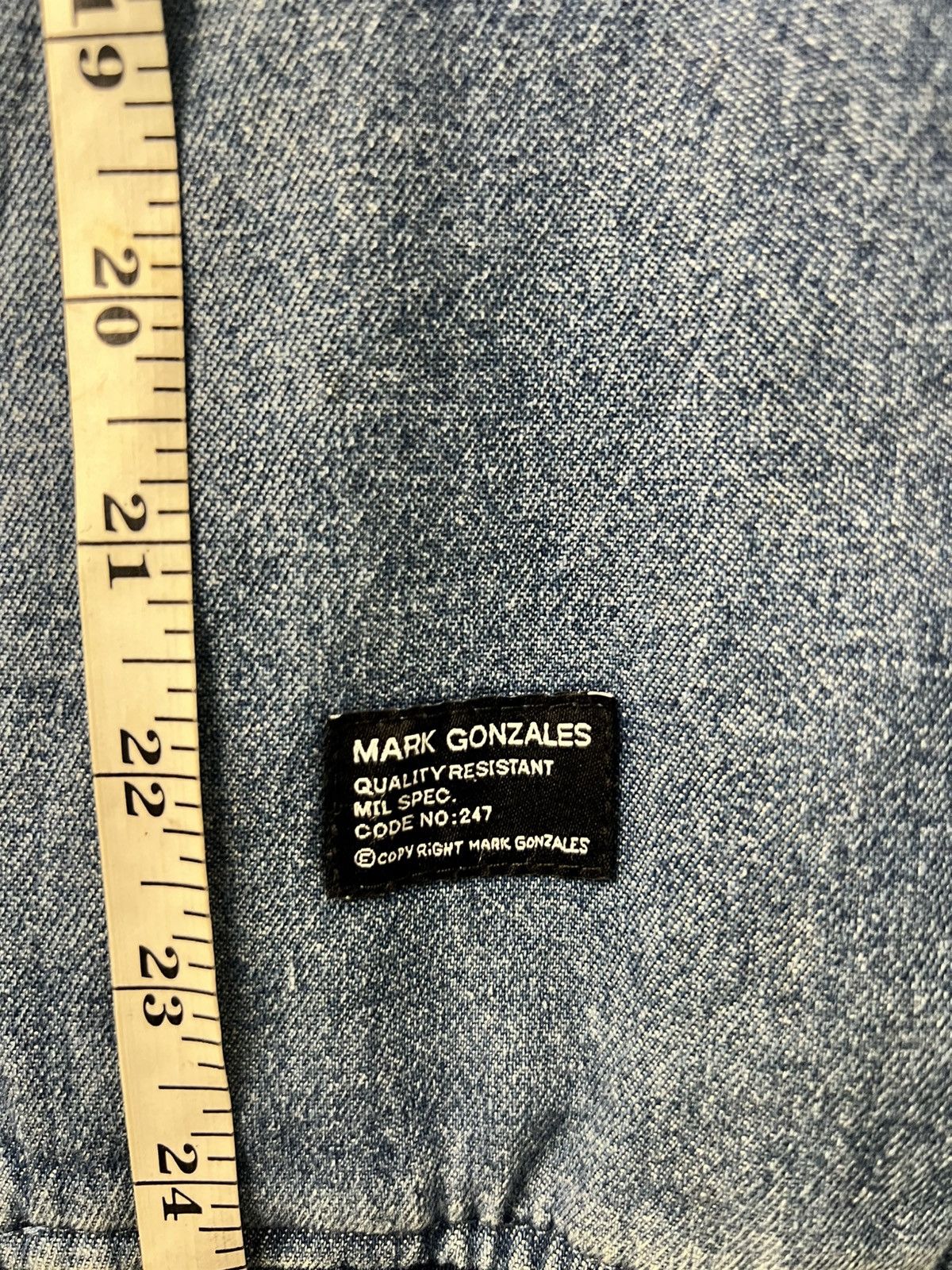Other Mark Gonzales denim bomber jacket Size US L / EU 52-54 / 3 - 11 Thumbnail