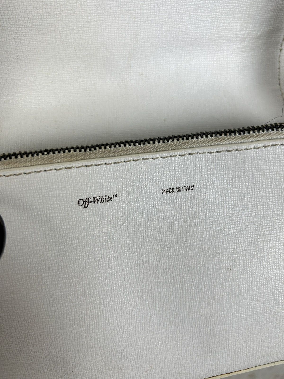 Off-White Off White Diag Crossbody Leather Bag Virgil Abloh Size ONE SIZE - 16 Thumbnail