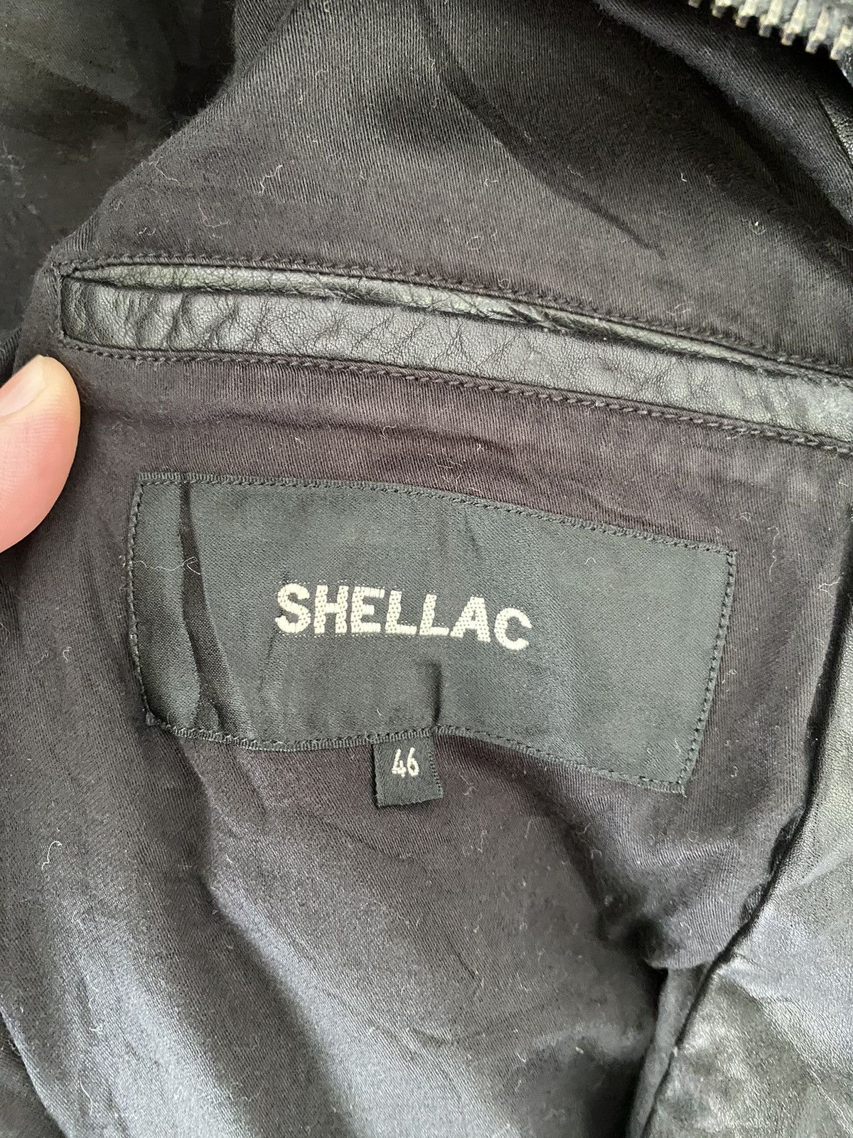 Shellac 🔥2000s Rider Multi zipper Leather Jacket Size US M / EU 48-50 / 2 - 14 Thumbnail