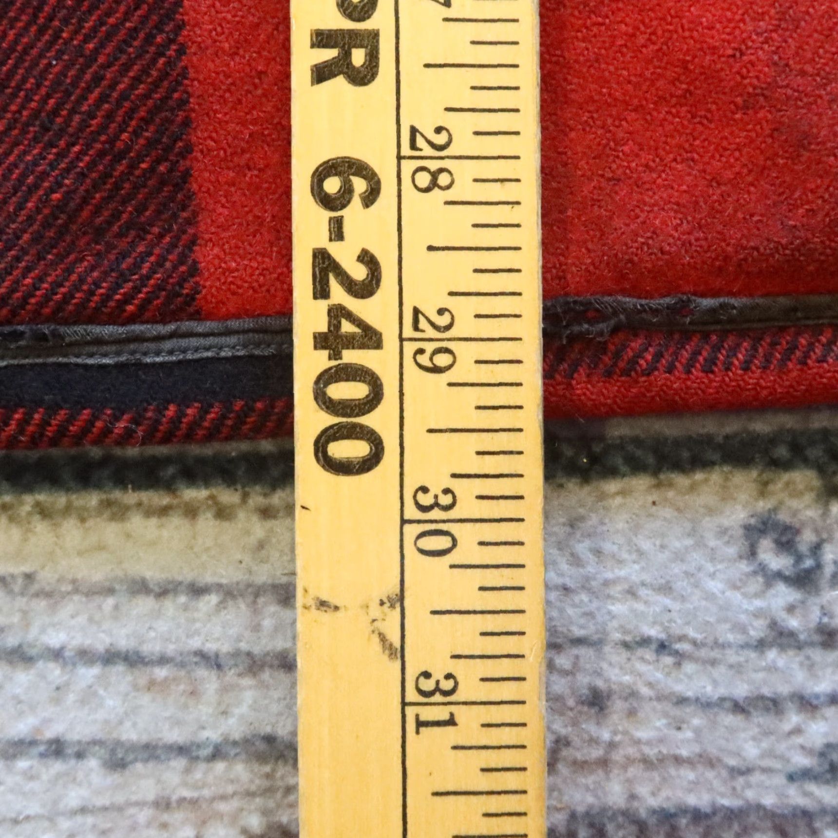 Vintage VINTAGE LL Bean Wool Jacket Mens 40 Red Parka Wool Jacket 40 Mens Red Vintage LL Bean Wool Jacket Size US XXS / EU 40 - 7 Thumbnail