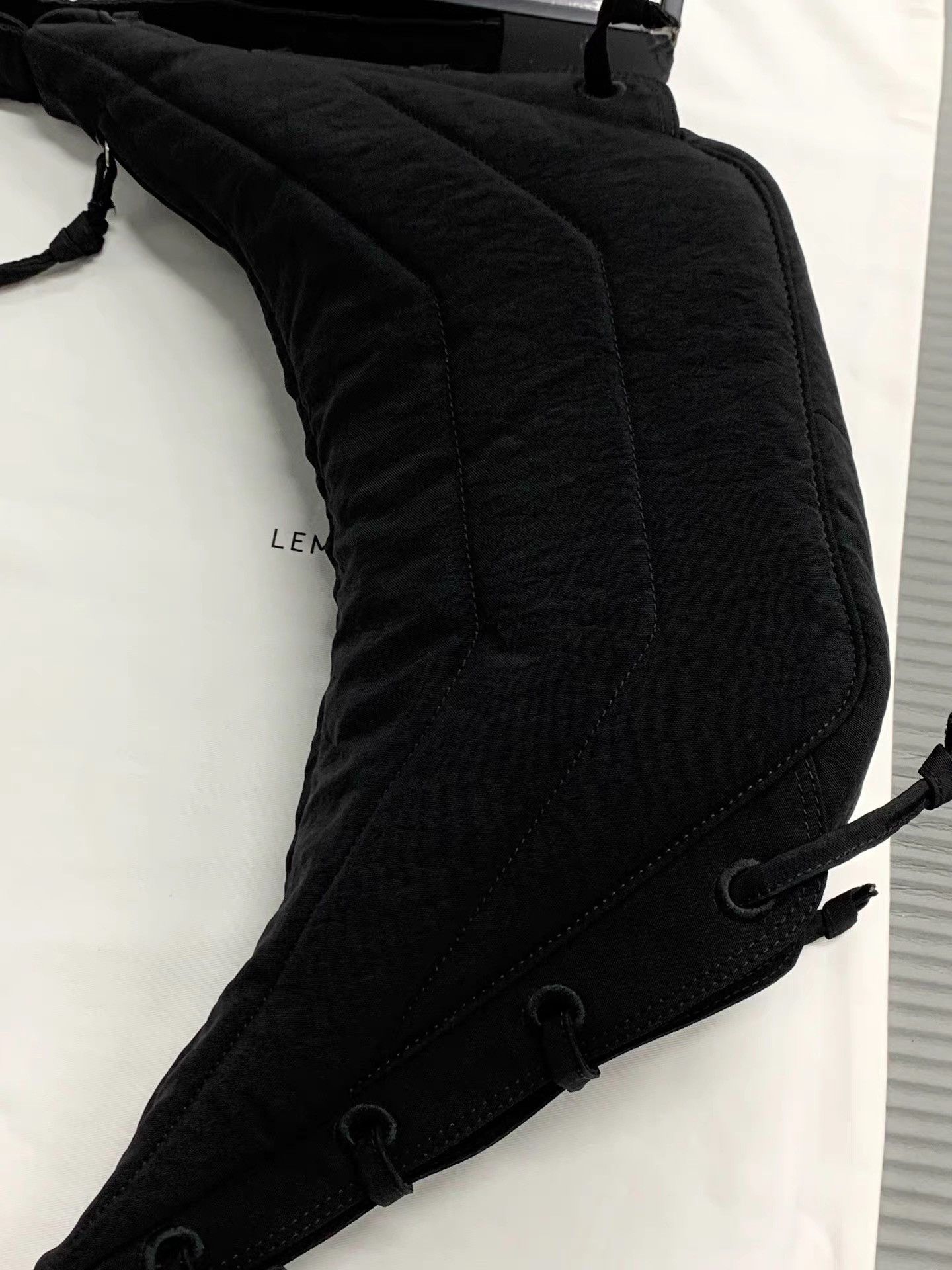 Lemaire Lemaire Brand New Black Small Wander Bag K34 Size ONE SIZE - 8 Thumbnail