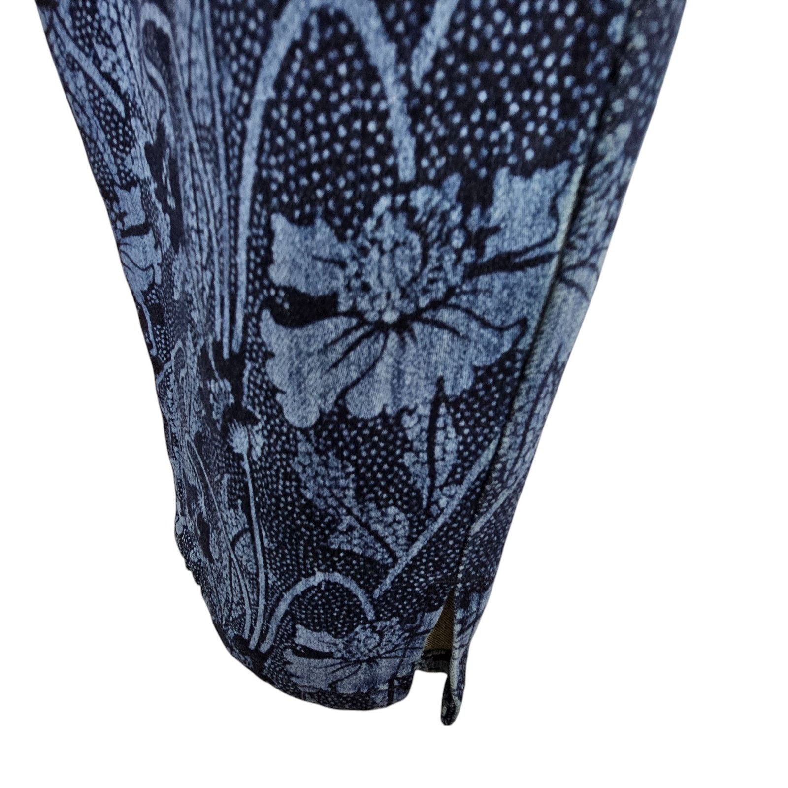 Soft Surroundings Soft Surroundings The Ultimate Cropped Leggings Floral Sz M Size 32" / US 10 / IT 46 - 4 Thumbnail