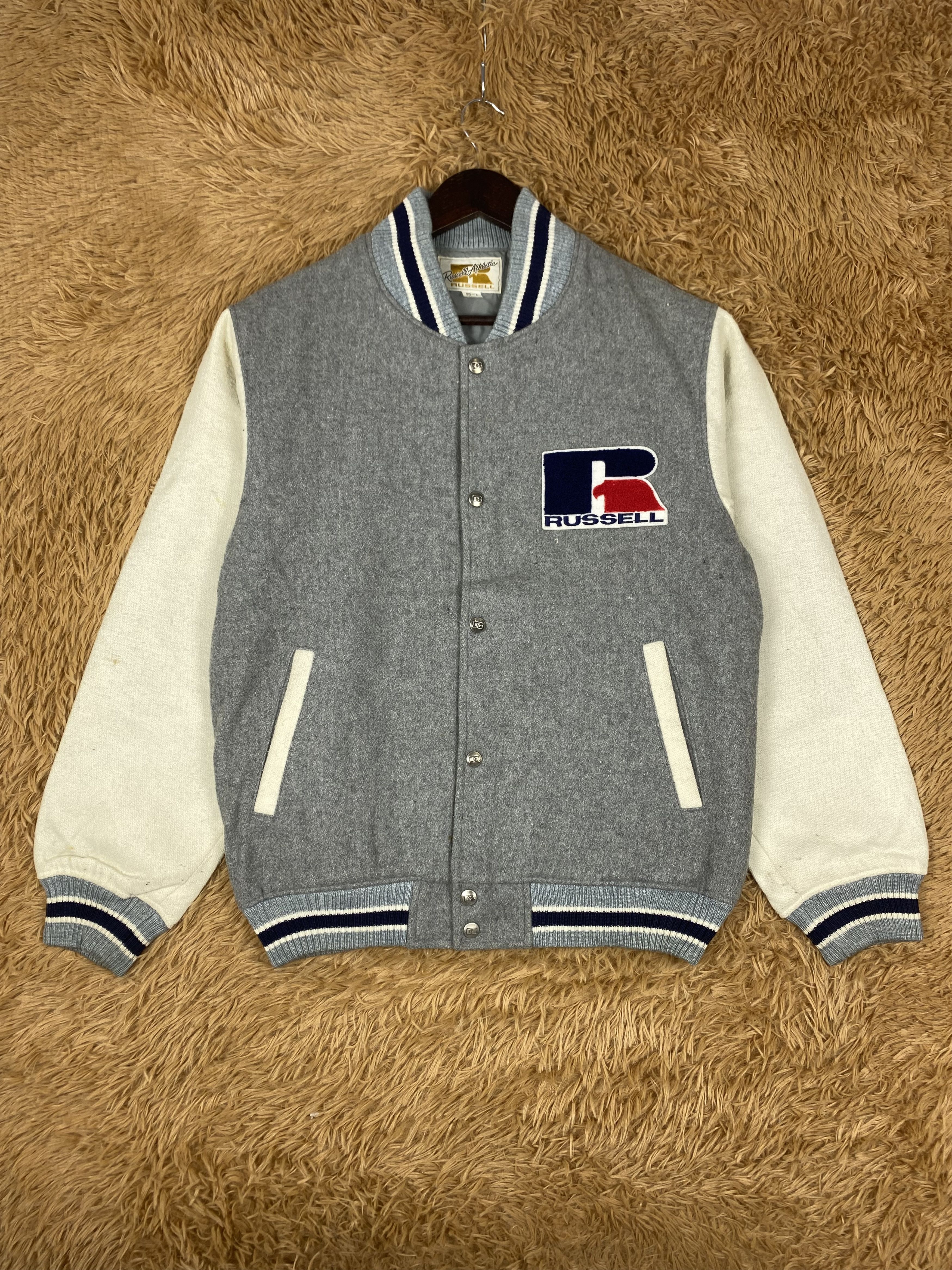 Russell Athletic Vintage Russell Athletic Varsity Jacket DJ1022 Size US M / EU 48-50 / 2 - 1 Thumbnail