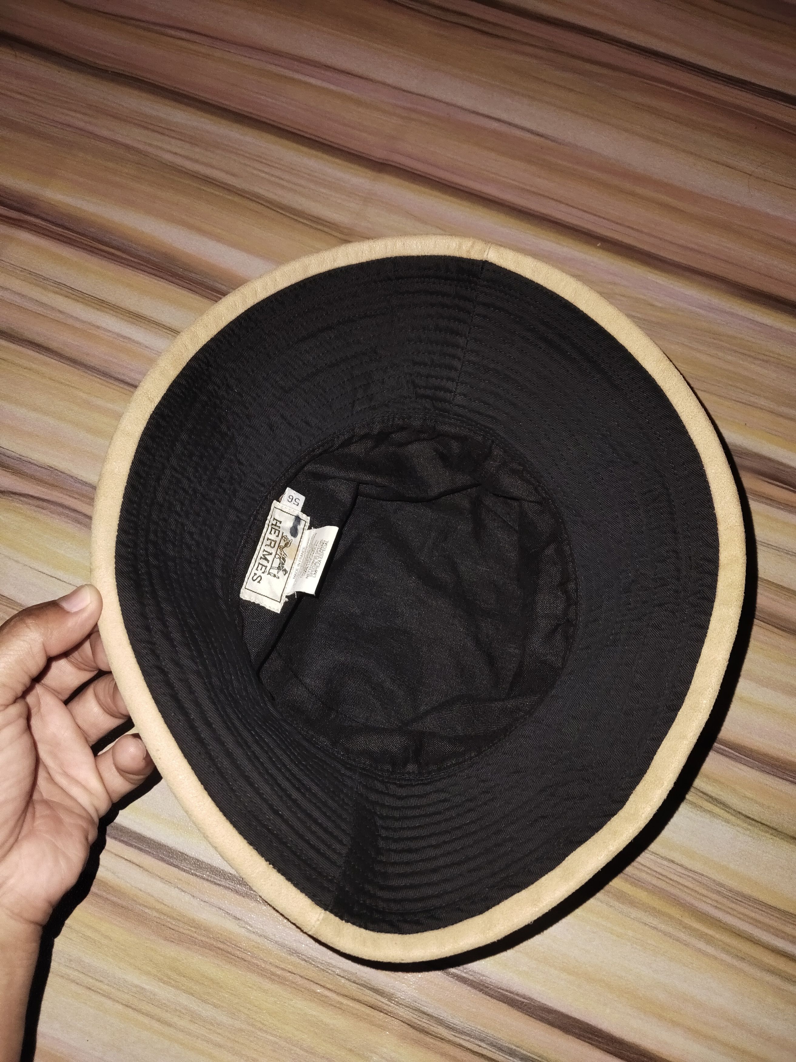 Hermes HERMES Plain Bucket Hat Size ONE SIZE - 4 Thumbnail