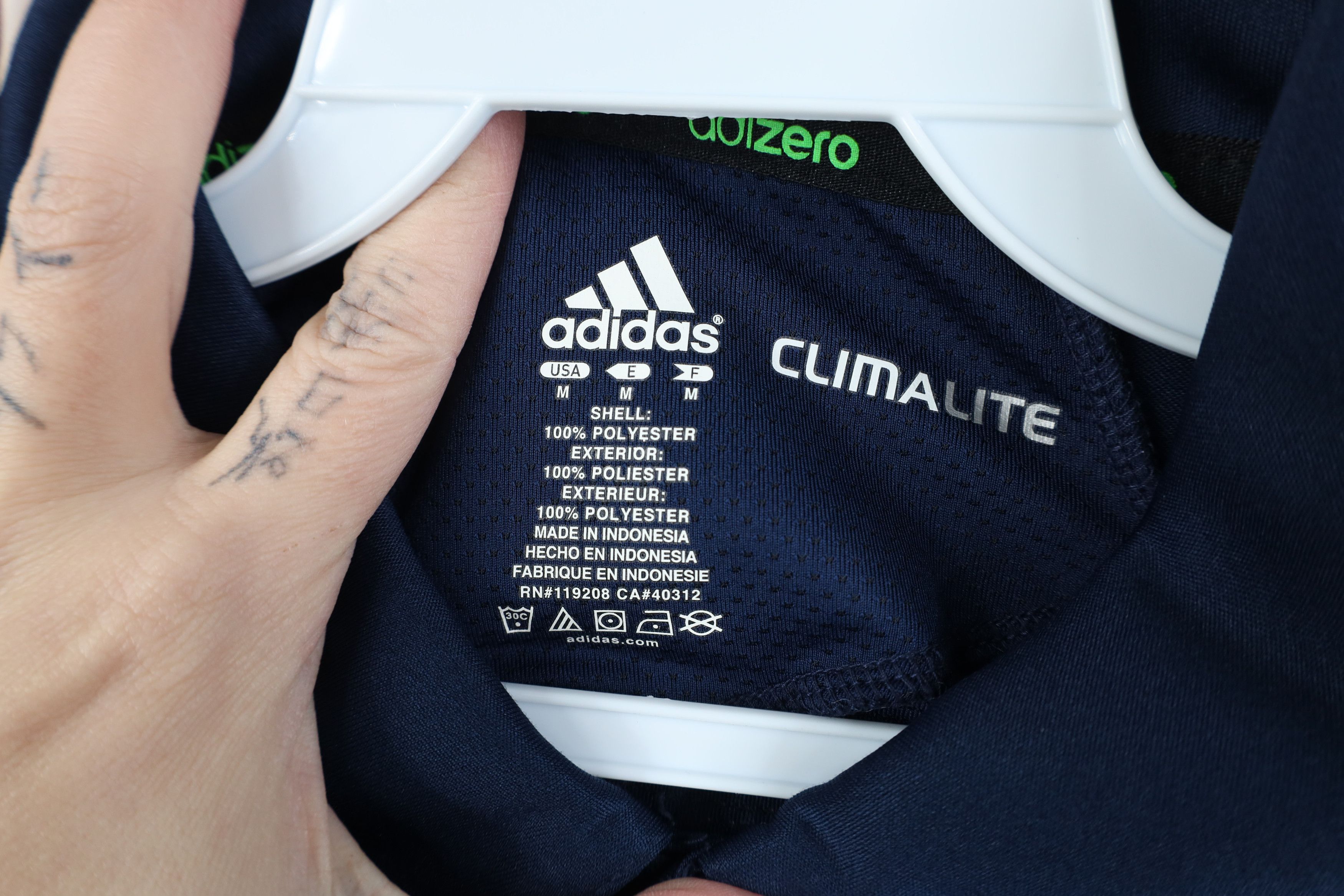 Adidas Adidas Issued Notre Dame University Football Golf Polo Shirt Size US M / EU 48-50 / 2 - 8 Thumbnail