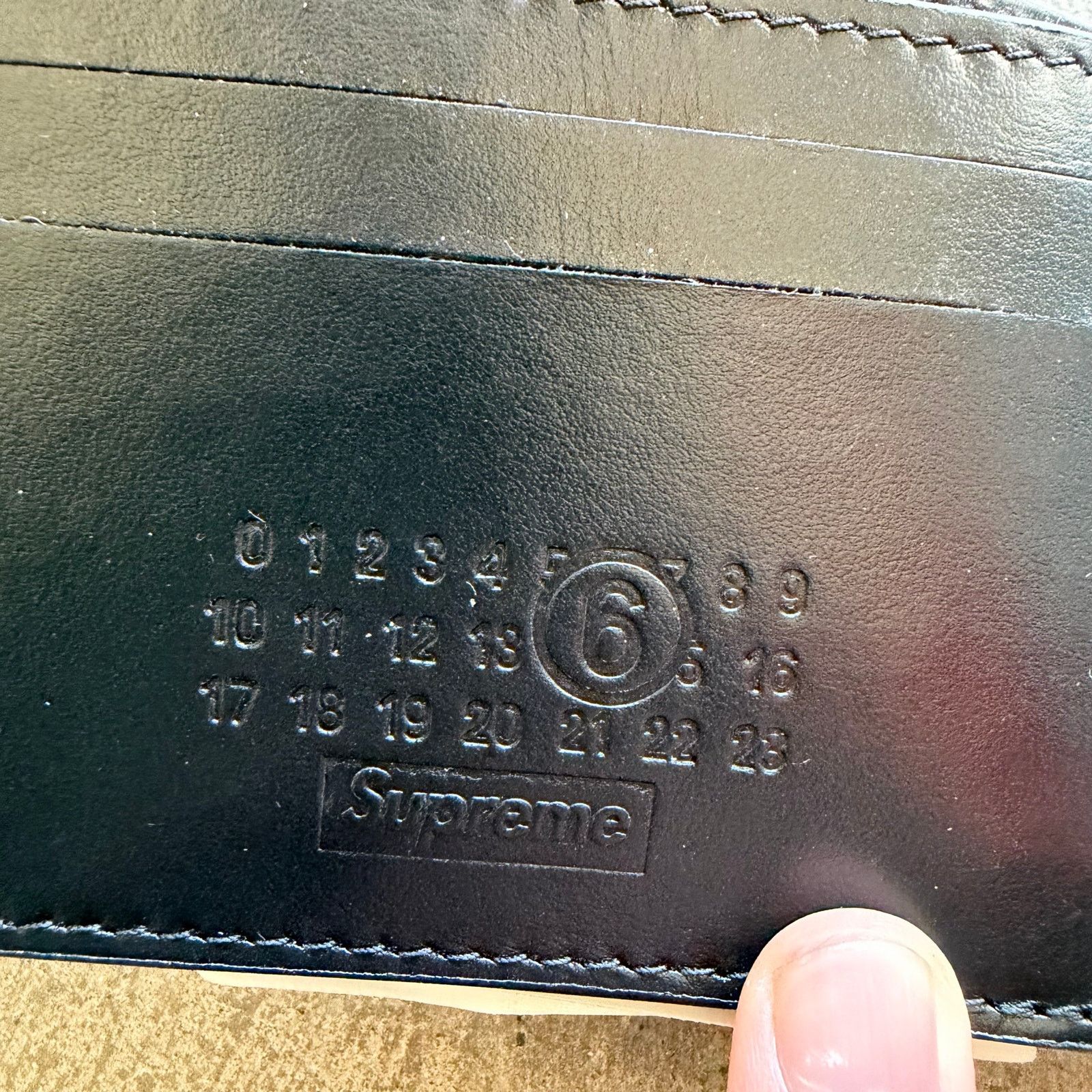 Supreme Supreme x MM6 Maison Margiela Receipt Wallet Size ONE SIZE - 7 Thumbnail