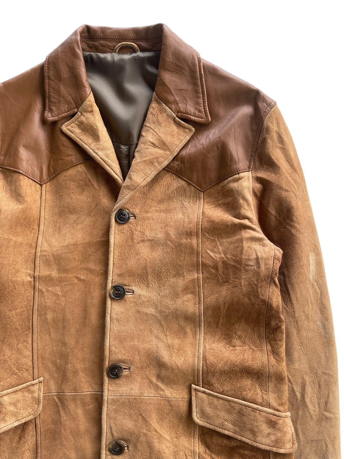 Tornado Mart Tornado Mart Sheepskin Leather Jacket (FIT M) Size US M / EU 48-50 / 2 - 5 Thumbnail