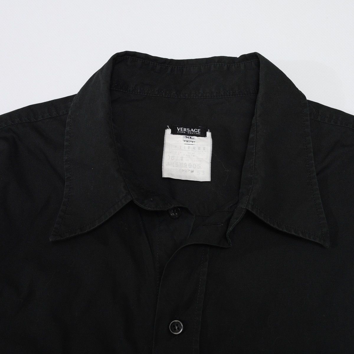 Versace Jeans Couture Versace Jeans Couture Vintage Shirt Dragon Print Black Rare Size US XL / EU 56 / 4 - 7 Thumbnail