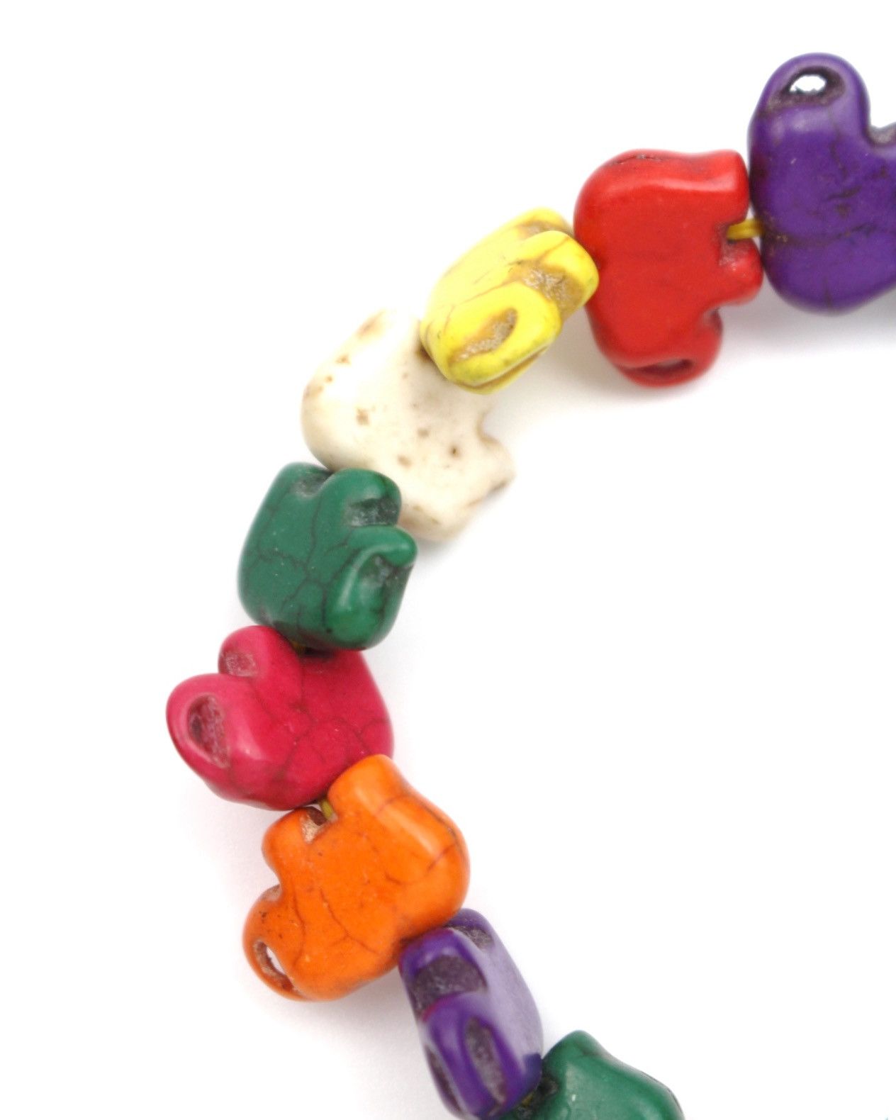Hysteric Glamour 1990S TURQUOISE CANDY ELEPHANT BEAD STRETCH BRACELET Size ONE SIZE - 3 Thumbnail