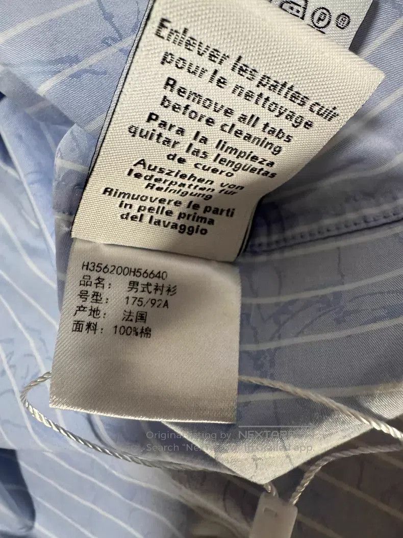 Hermes Hermes Jacket Shirt, Short Sleeve Top. Equestrian Sport Pa Size US XXS / EU 40 - 5 Thumbnail