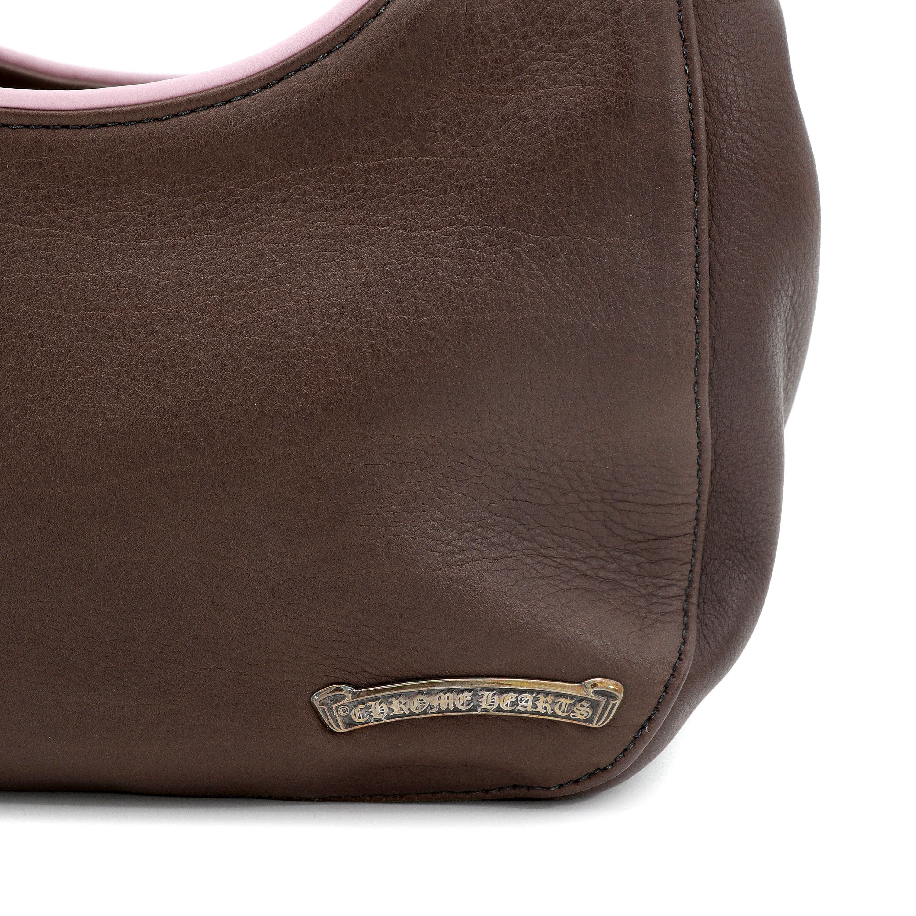 Chrome Hearts Pink & Brown Shoulder Strap Hobo Bag Size ONE SIZE - 5 Thumbnail