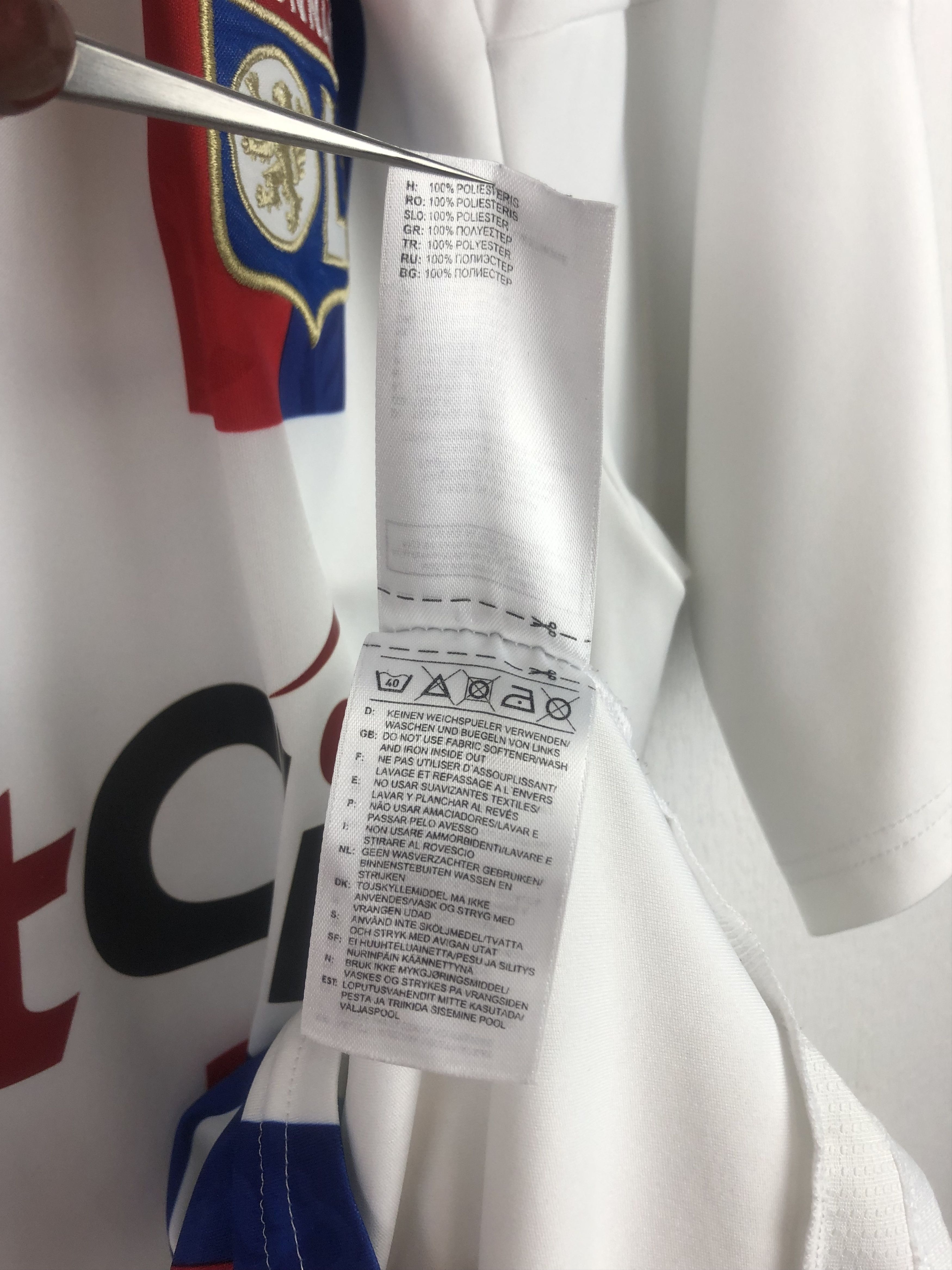 Adidas Olympique Lyonnais football shirt Soccer Jersey Tee Hype Size US S / EU 44-46 / 1 - 13 Thumbnail