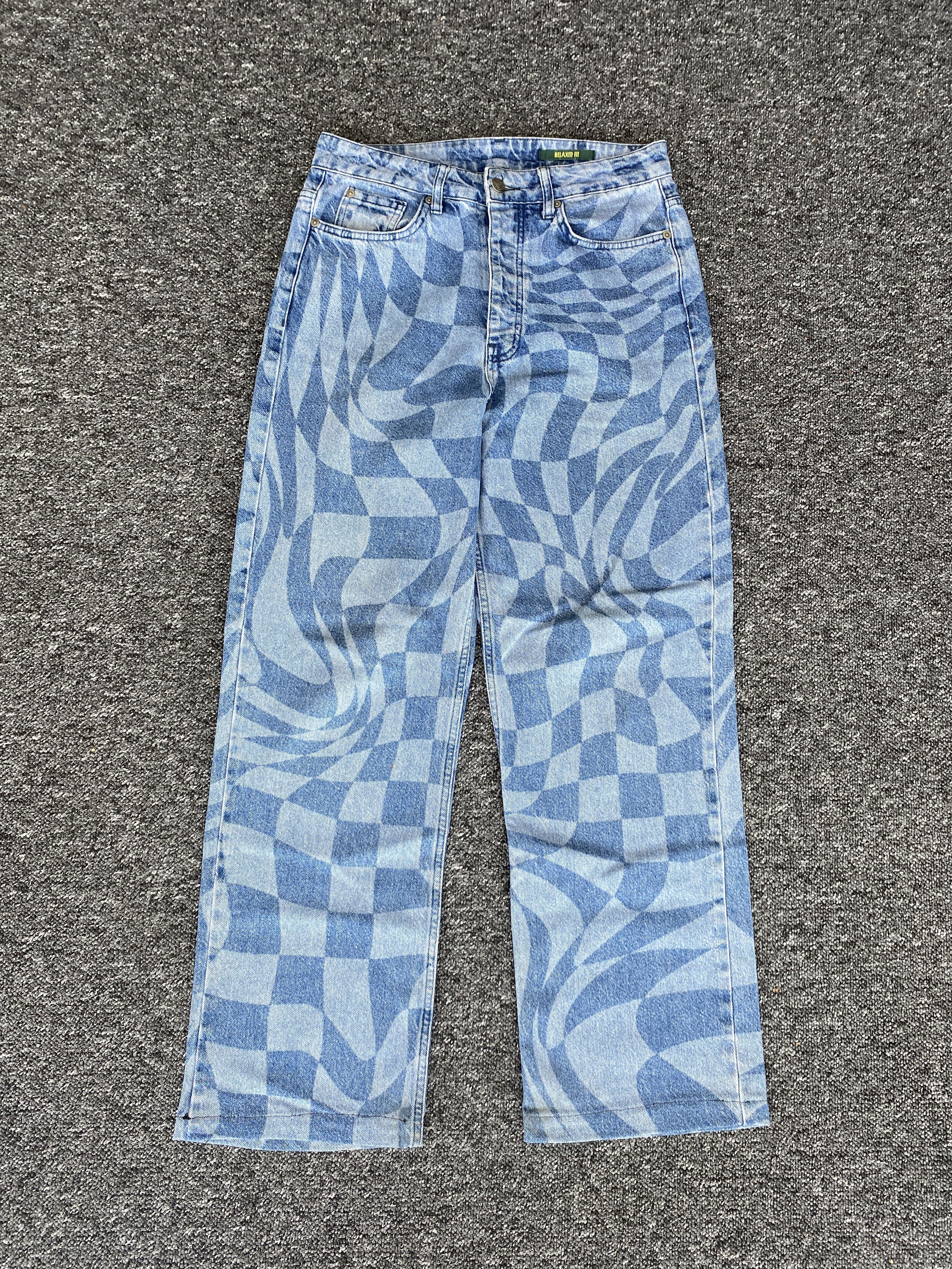 jaded lodon デニム w28 JADED LONDON Washed Razor デニム パンツ W28