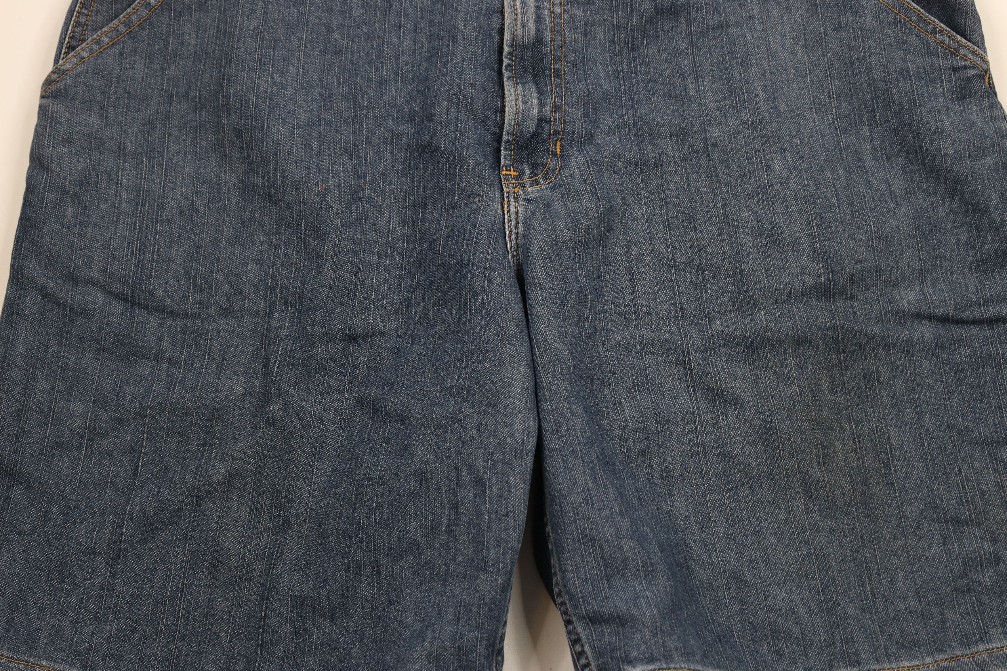 Tommy Hilfiger × Vintage Vintage Y2K 2001 Tommy Hilfiger Baggy Fit Denim Shorts Jorts Size US 38 / EU 54 - 3 Thumbnail