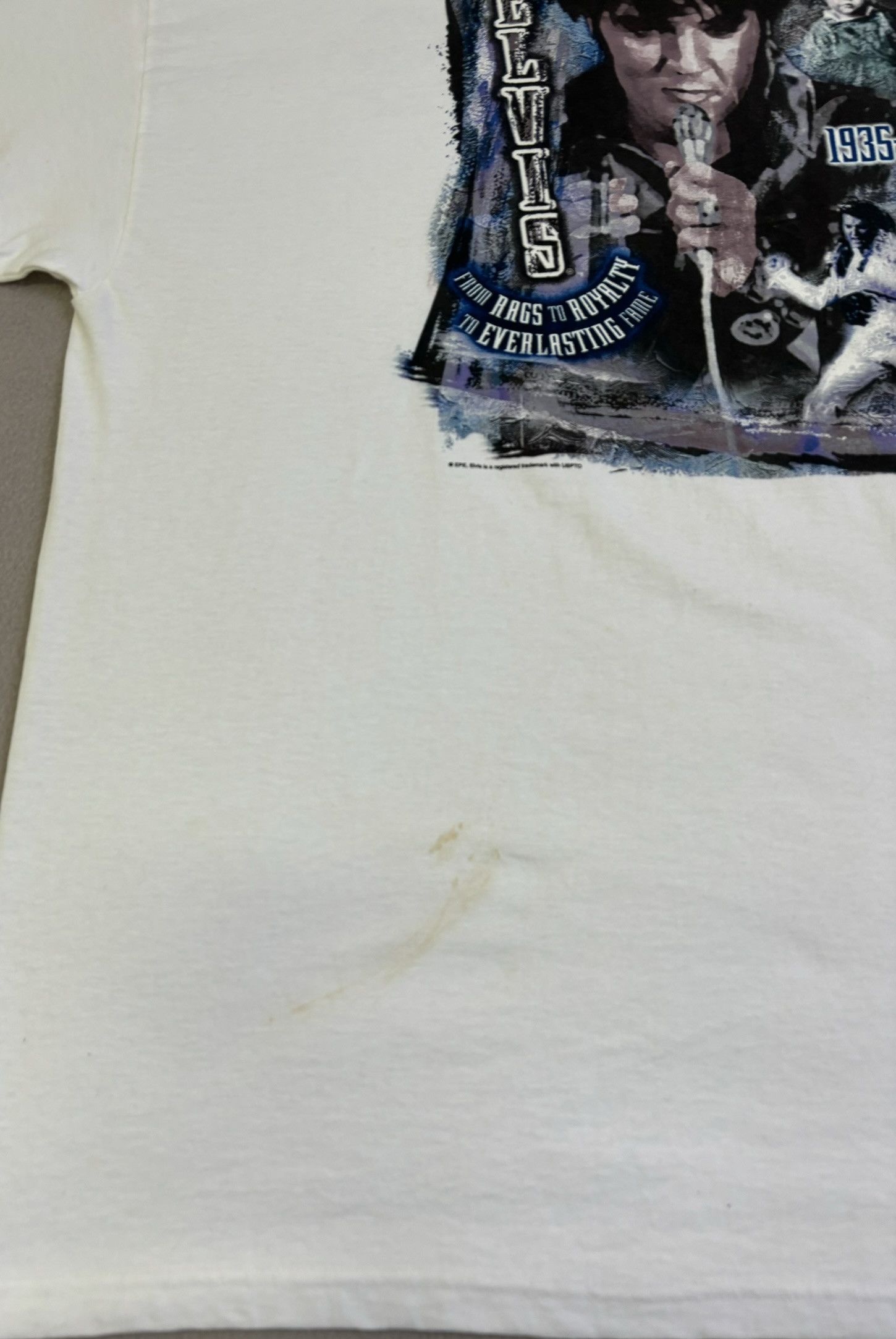 Hard Rock Cafe × Vintage Hard Rock Cafe Elvis Presley Original Tag T-shirt Size. 2XL Size US XXL / EU 58 / 5 - 14 Thumbnail