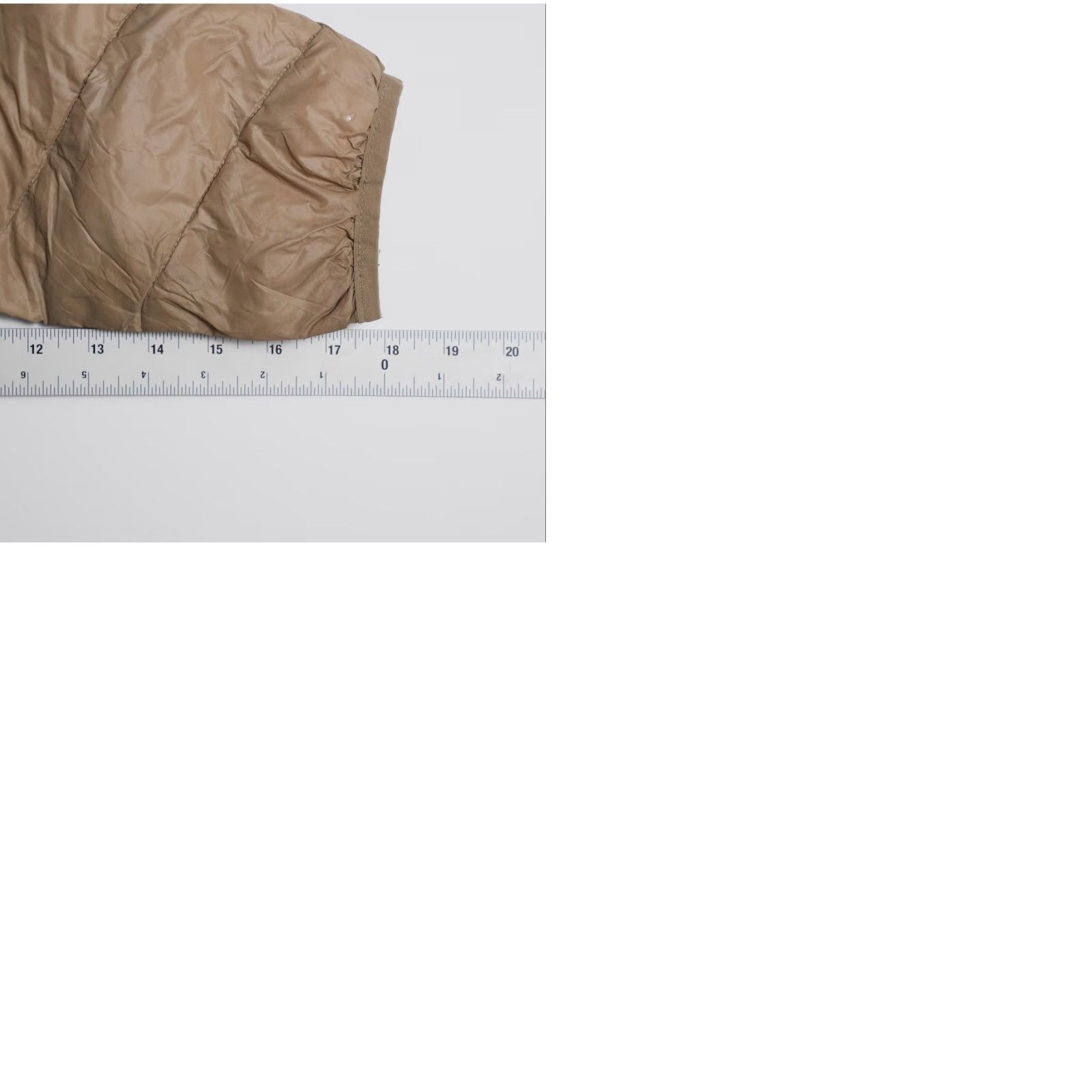 London Fog London Fog Puffer Jacket Womens Large Beige Zip Size L / US 10 / IT 46 - 9 Thumbnail