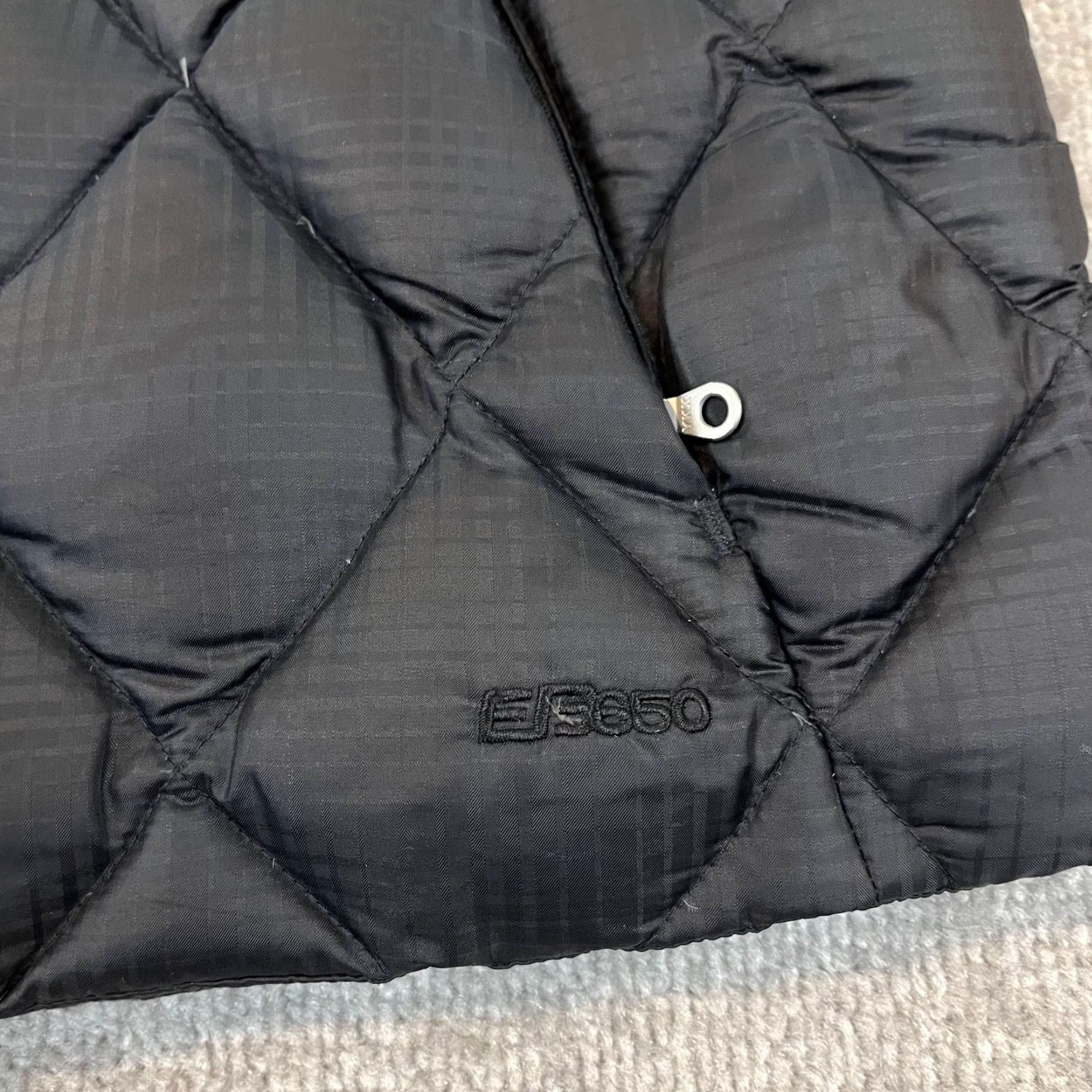 Eddie Bauer VINTAGE Eddie Bauer Vest Womens Medium Black Quilted EB650 Goose Down Puffer Outdoor Zip Jacket/Coat Stocks? Size M / US 6-8 / IT 42-44 - 2 Thumbnail