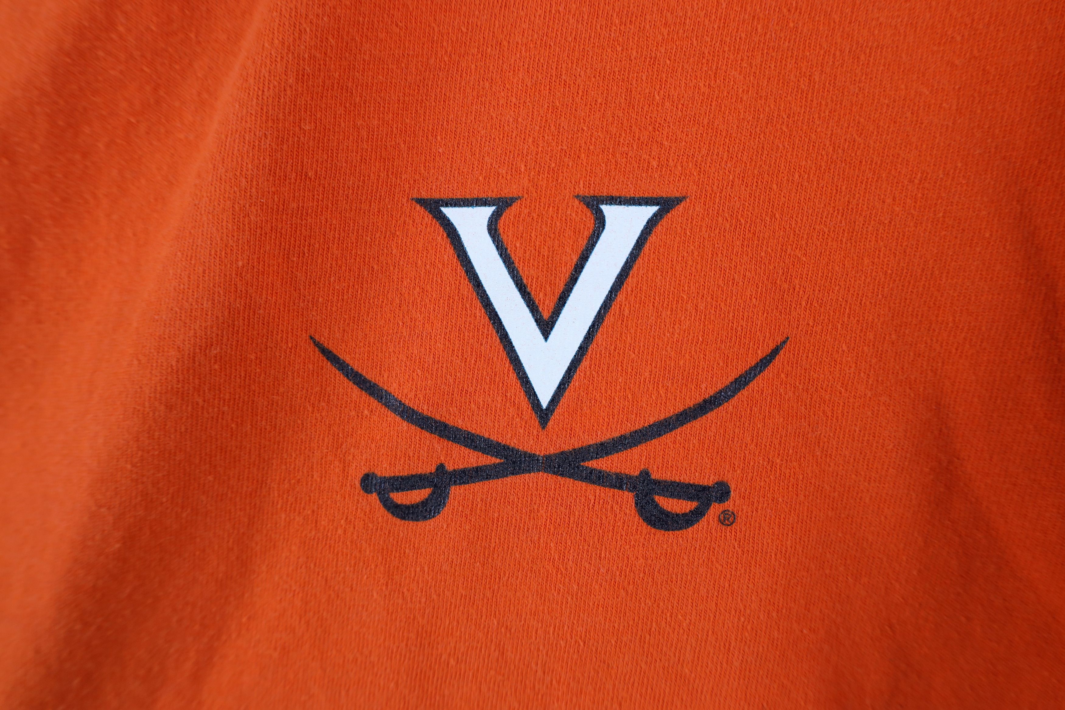 Vintage Vintage 90s University of Virginia Short Sleeve T-Shirt USA Size US M / EU 48-50 / 2 - 6 Thumbnail