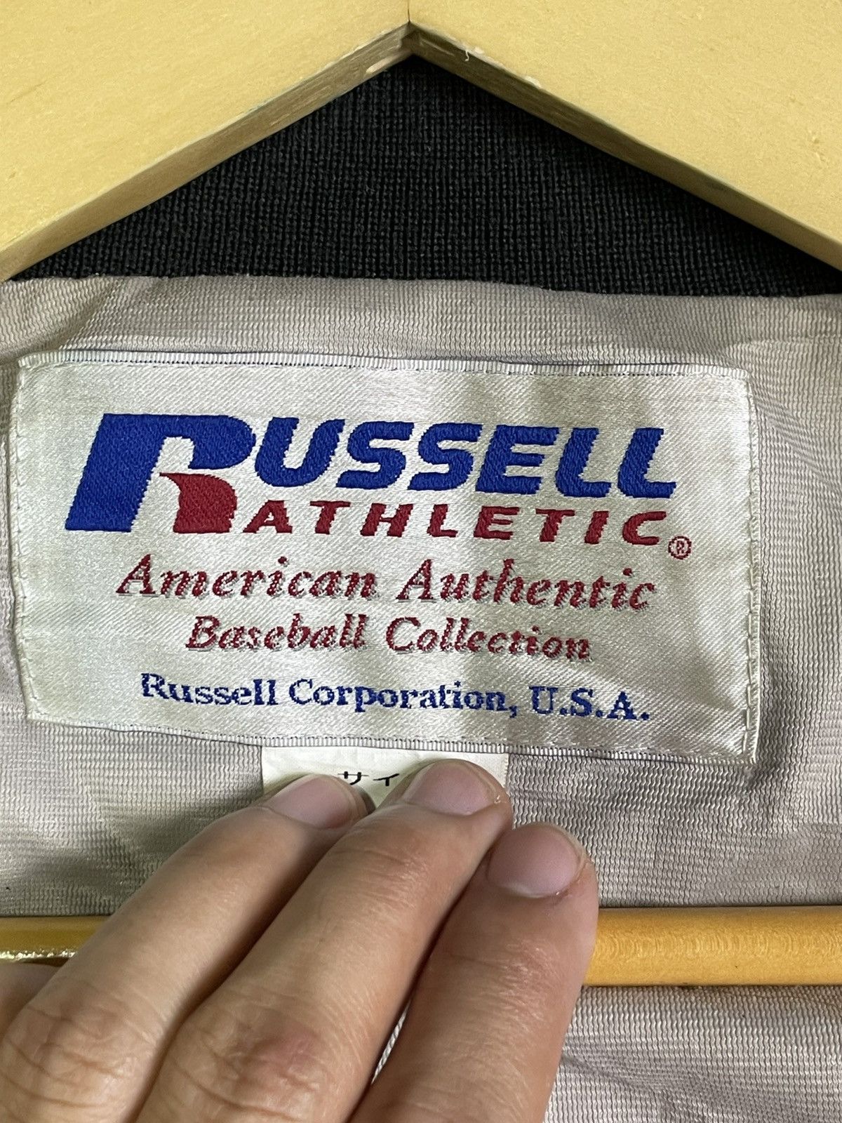 Russell Athletic × Vintage Russel Athletic x Vintage Baseball Jacket (37) Size US L / EU 52-54 / 3 - 14 Thumbnail