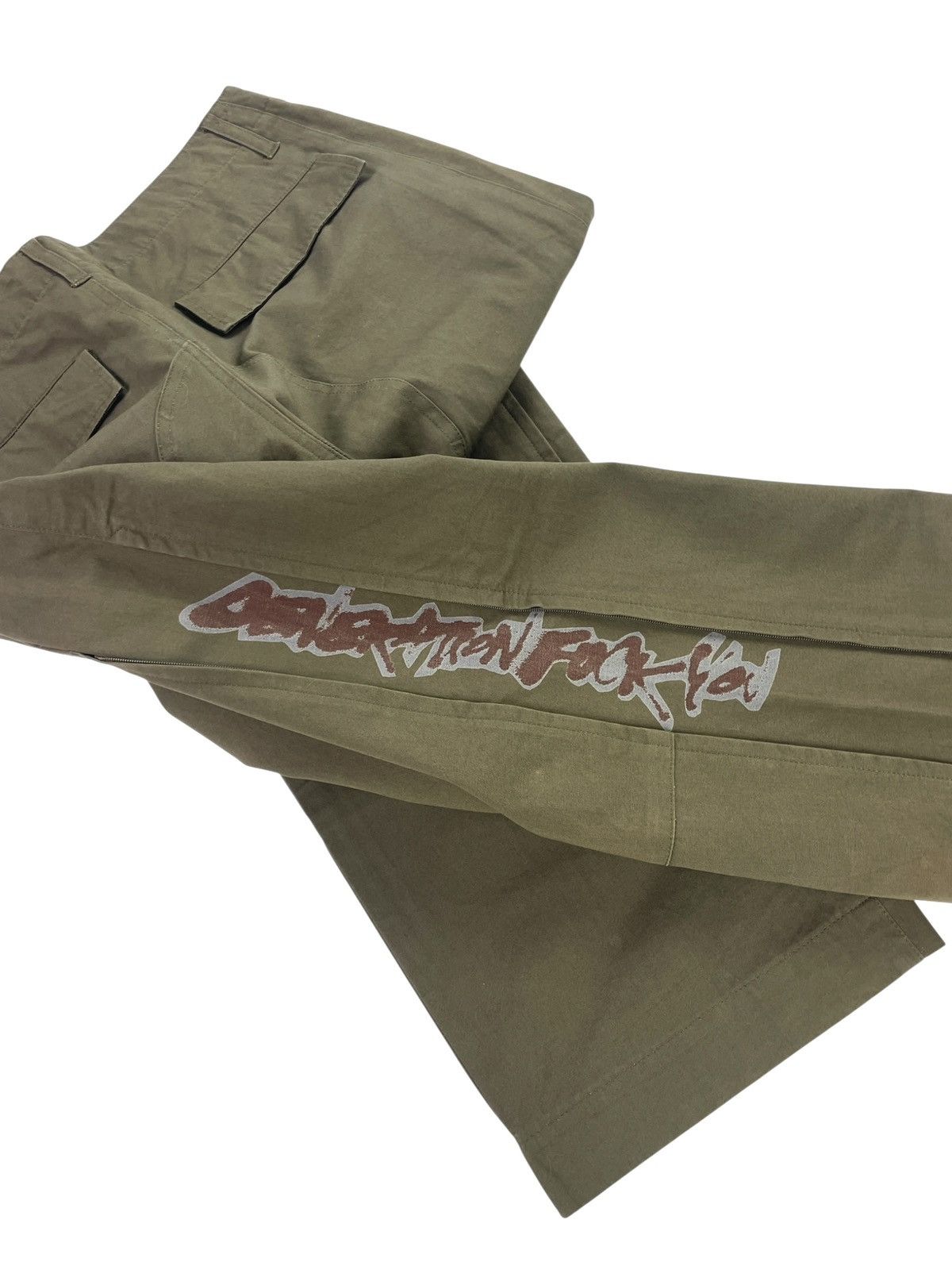 Undercover × Wtaps S/S 00 "Generation Fuck You" GFY Zipper Punk Pants Size US 30 / EU 46 - 5 Thumbnail