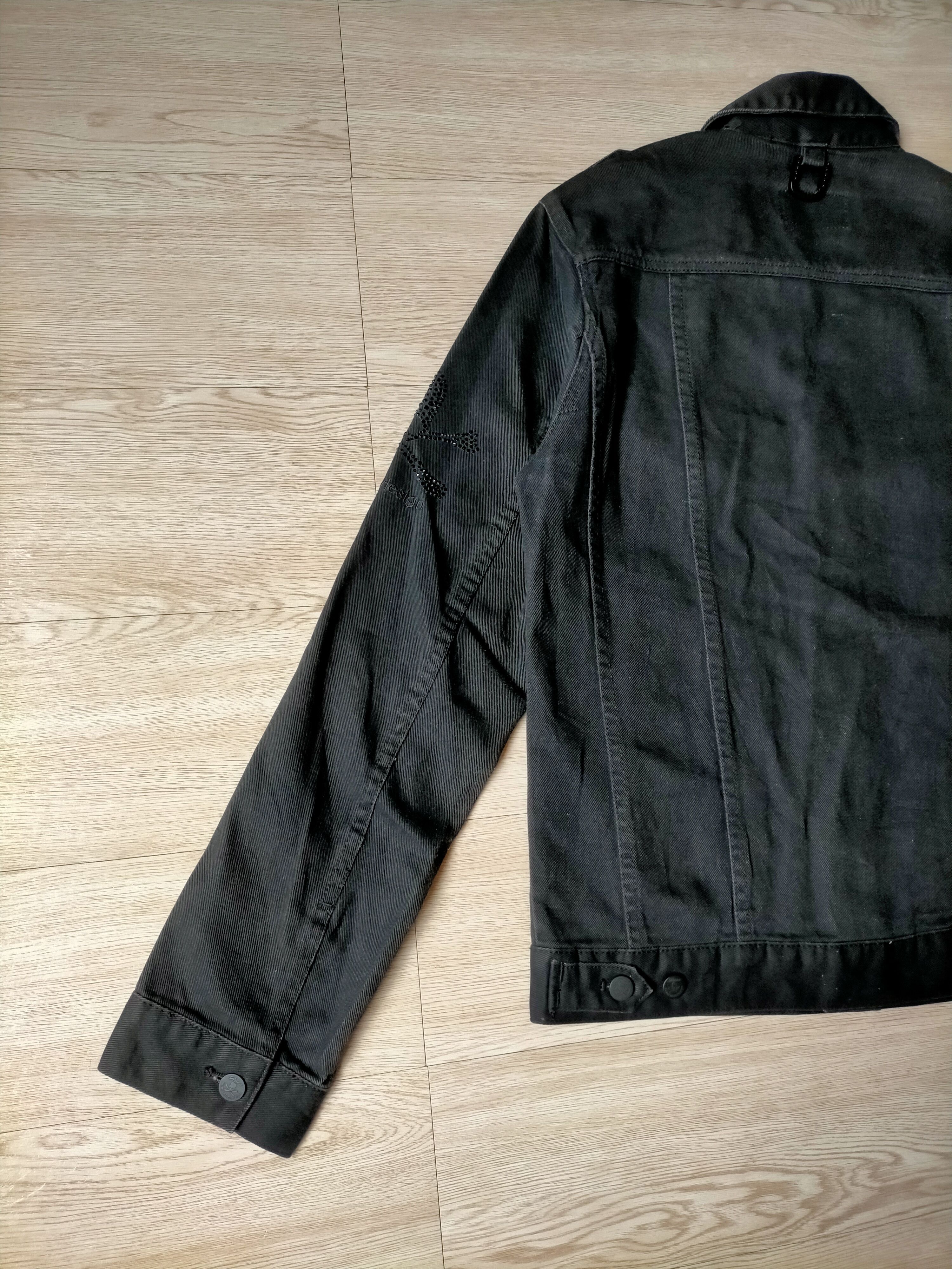 Roen Roen x Semantic Design Embroidered Logo Black denim Jacket Size US L / EU 52-54 / 3 - 16 Thumbnail