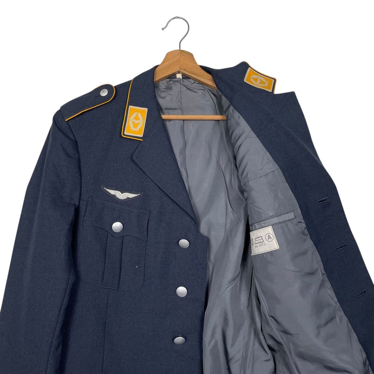 Other Vintage 70s Genuine German Air Force Officer Dress Uniform Size US M / EU 48-50 / 2 - 10 Thumbnail