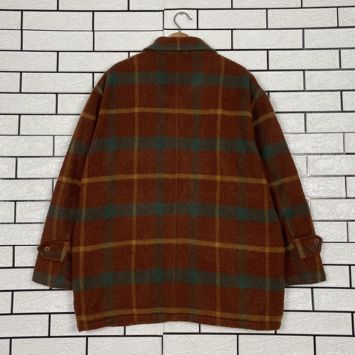 Chaps Ralph Lauren 🔥VINTAGE WOOL BUTTON JACKET CHAPS RALPH LAUREN BLANKET Size US L / EU 52-54 / 3 - 8 Thumbnail