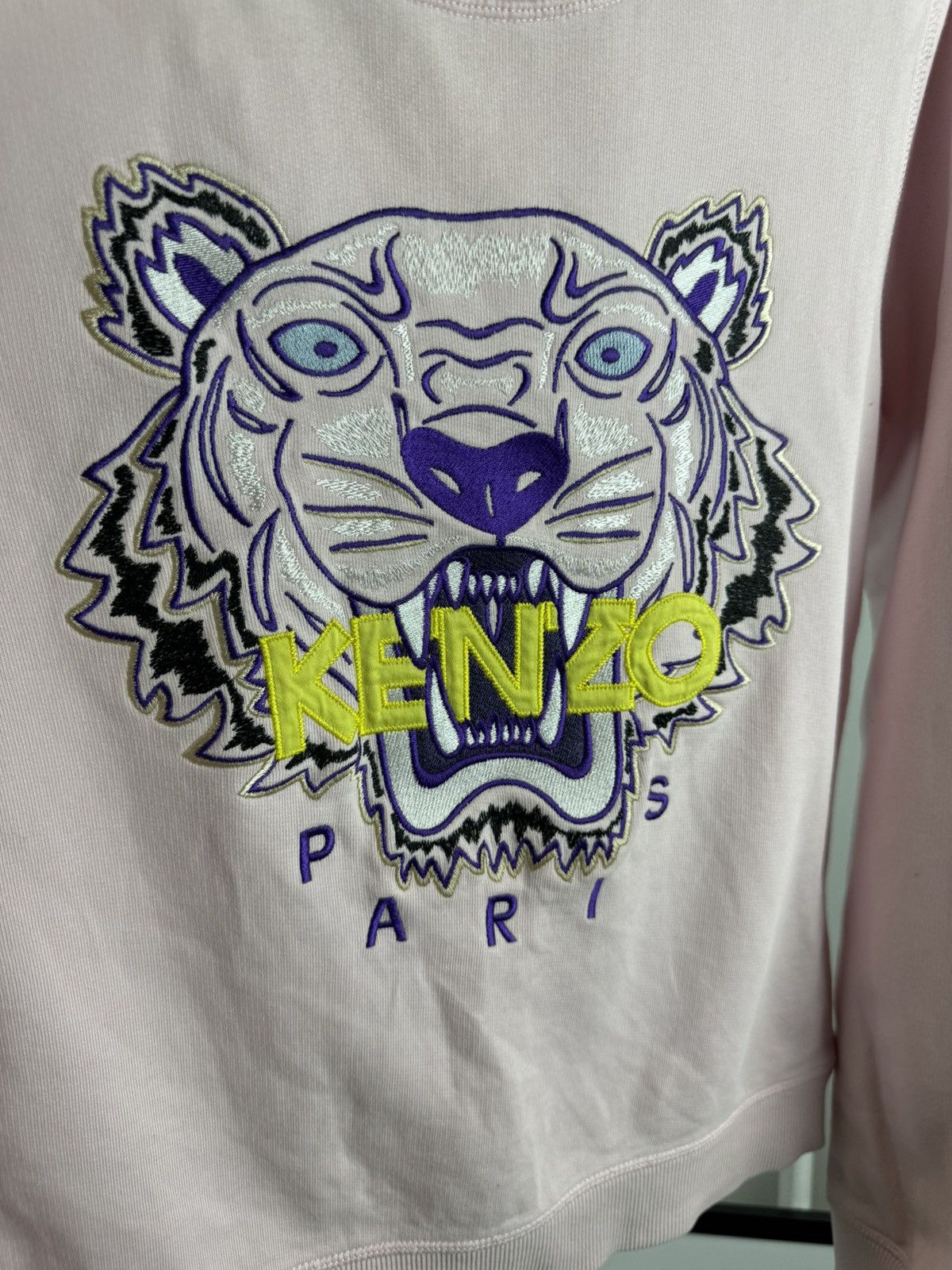 Kenzo Vintage Kenzo Pink Sweatshirt Size S / US 4 / IT 40 - 3 Thumbnail