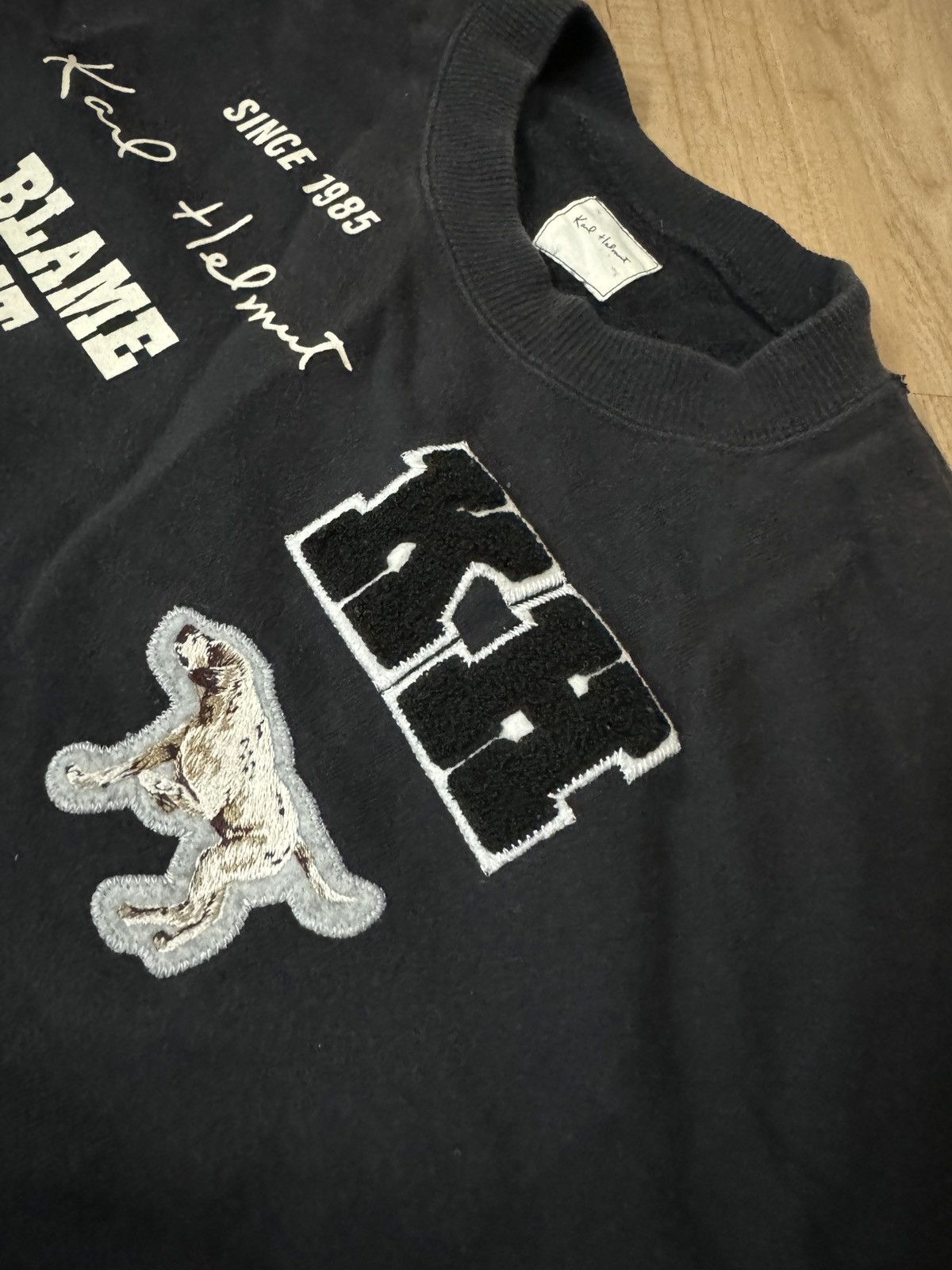 Helmut Lang × Karl Helmut KARL HELMUT X PINK HOUSE SWEATSHIRT Size US M / EU 48-50 / 2 - 4 Thumbnail